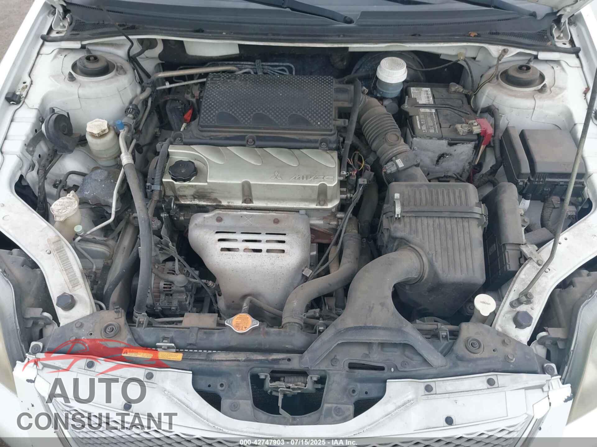 MITSUBISHI GALANT 2011 - 4A32B2FF3BE019834
