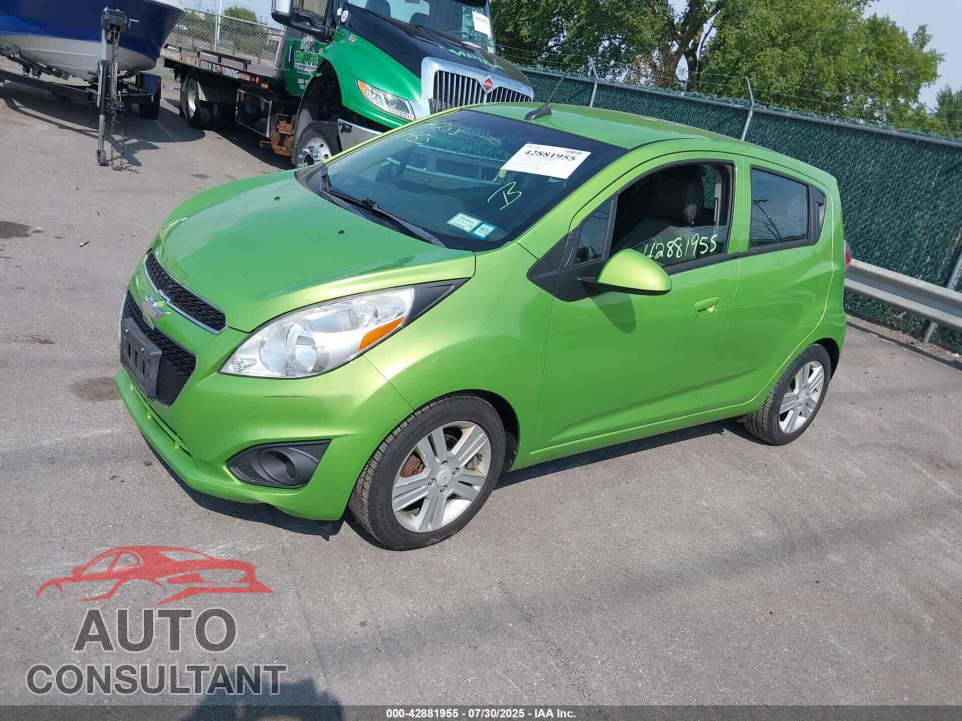 CHEVROLET SPARK 2014 - KL8CB6S91EC527520