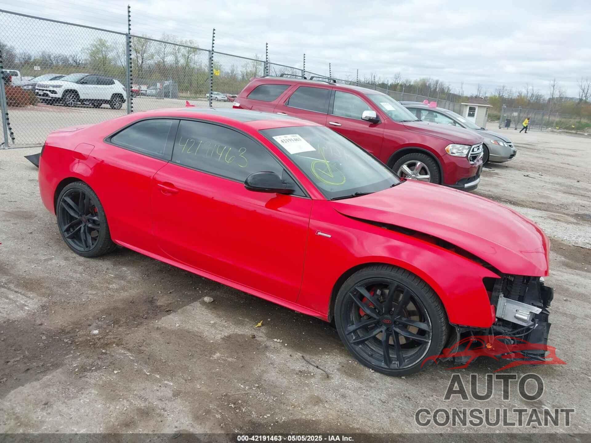 AUDI S5 2016 - WAUV4AFR6GA008837