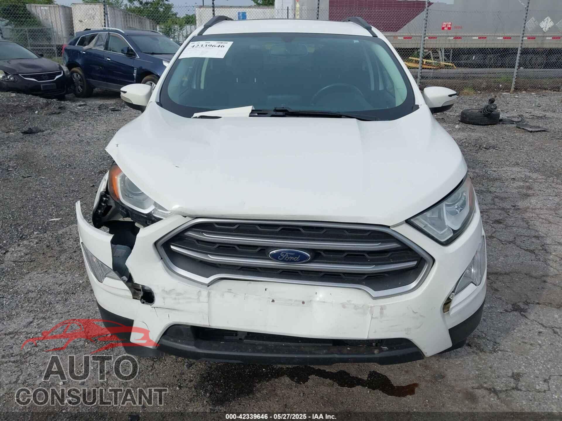 FORD ECOSPORT 2018 - MAJ3P1TE5JC242519