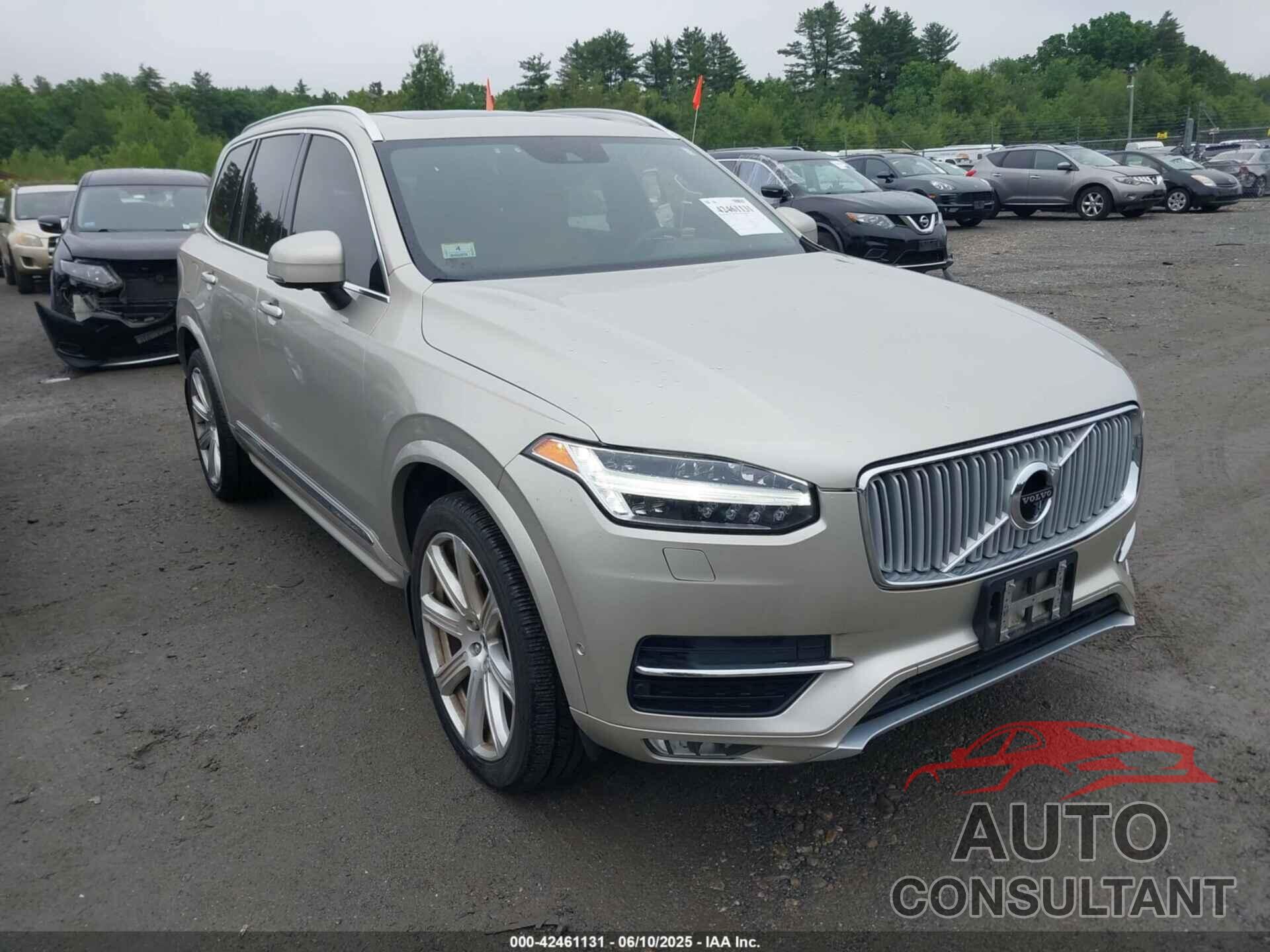 VOLVO XC90 2016 - YV4A22PL5G1057385