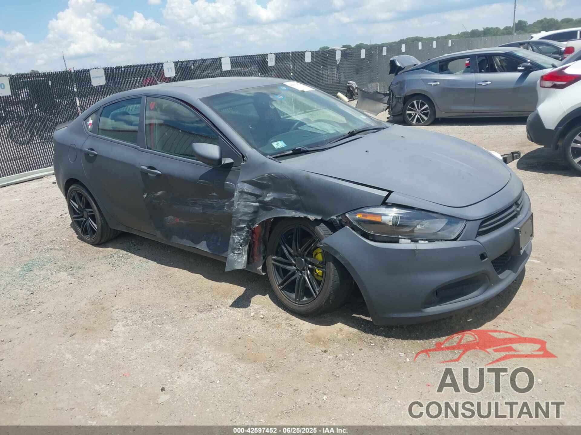 DODGE DART 2013 - 1C3CDFCB6DD330701