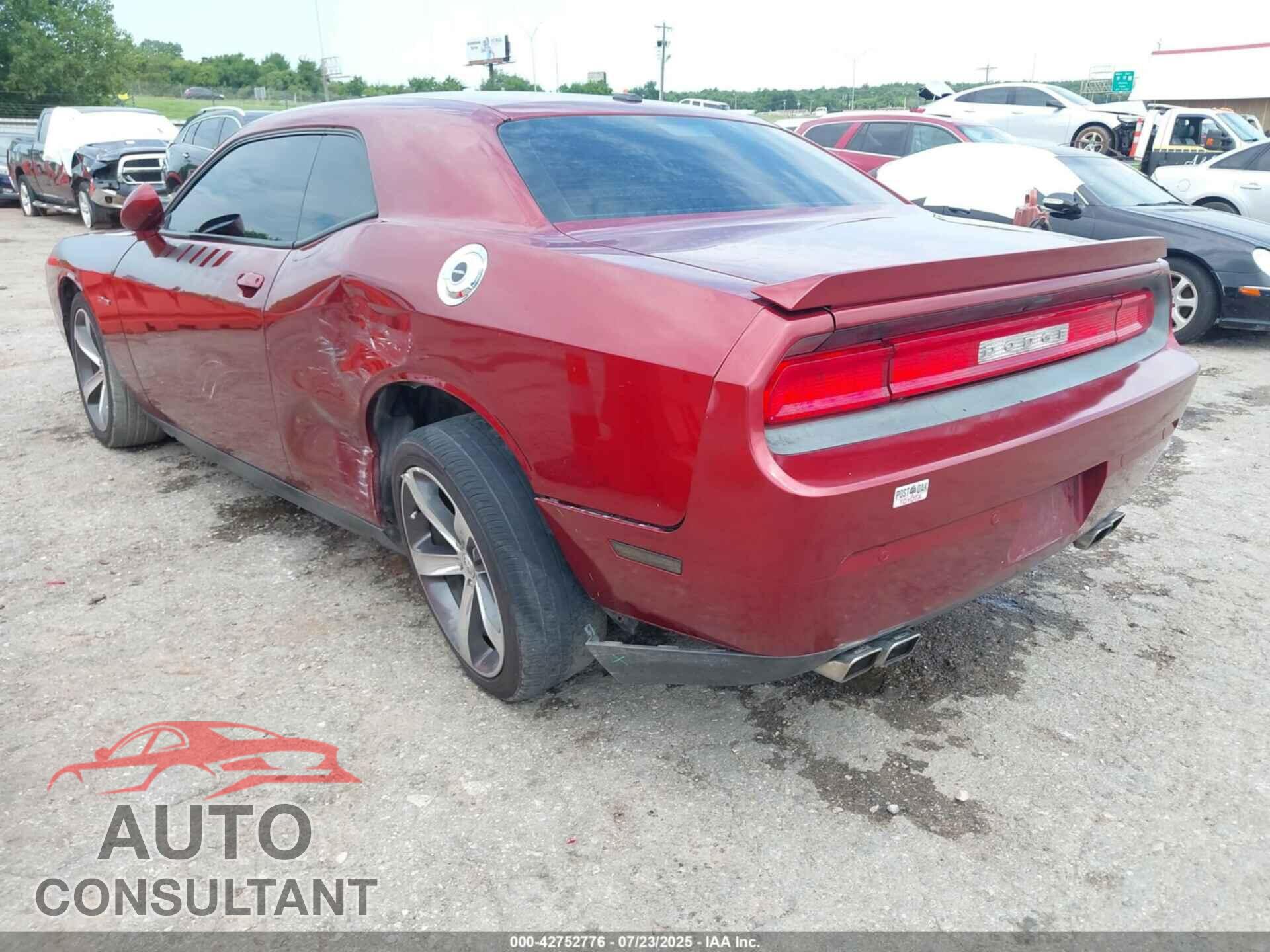 DODGE CHALLENGER 2014 - 2C3CDYBT2EH310620