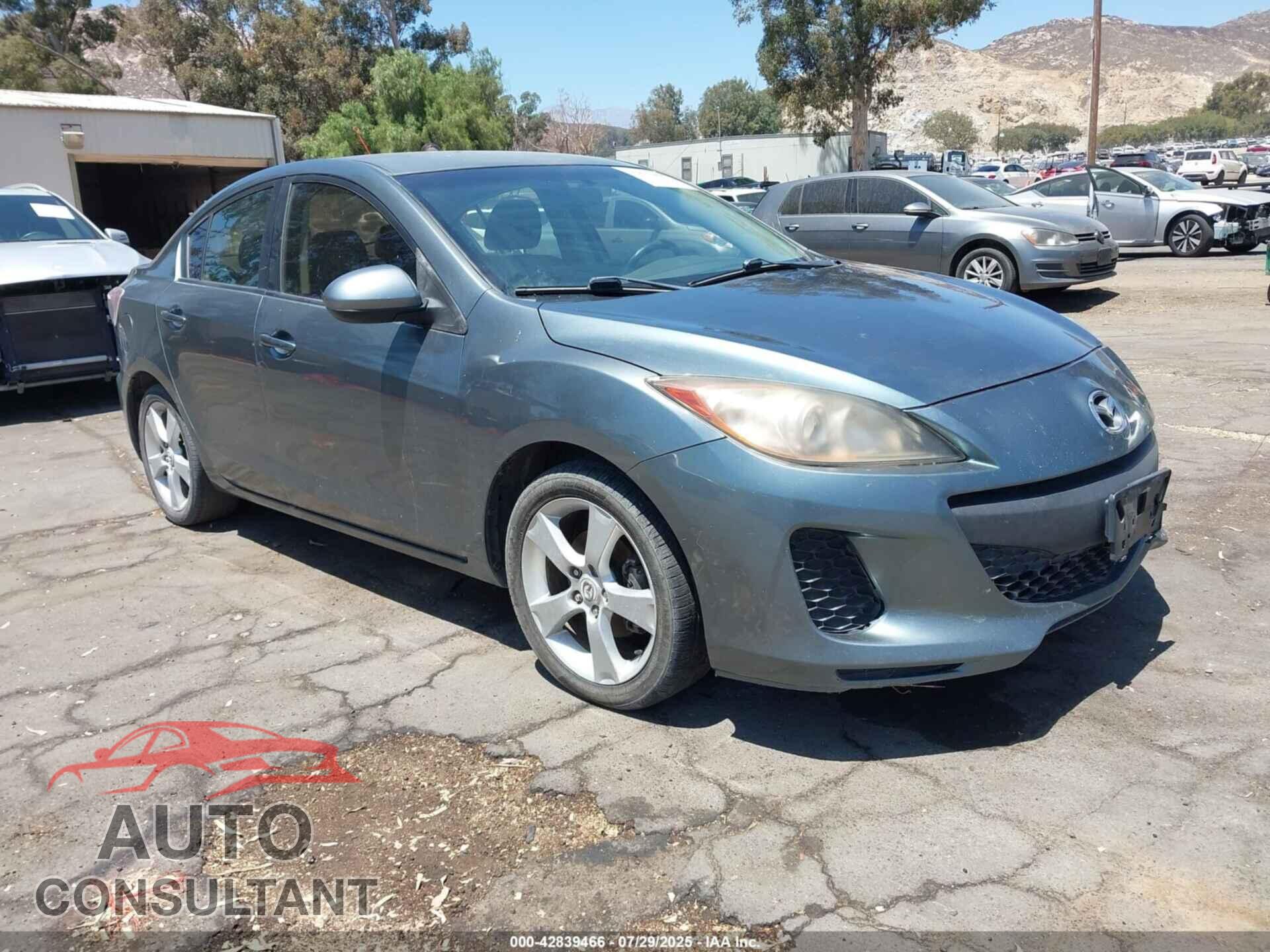 MAZDA MAZDA3 2012 - JM1BL1UG3C1531432