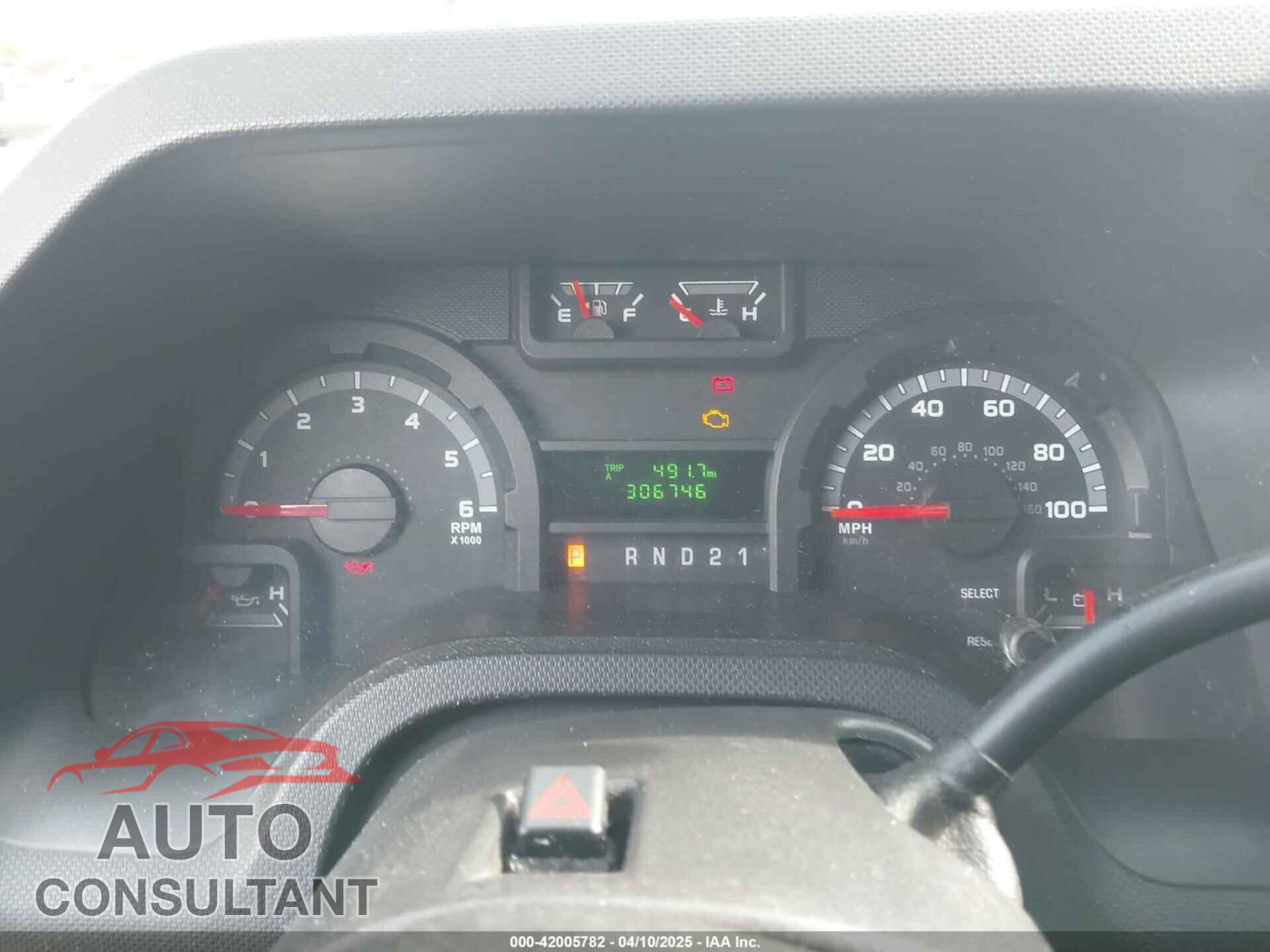 FORD E-150 2010 - 1FTNE1EW1ADA91736