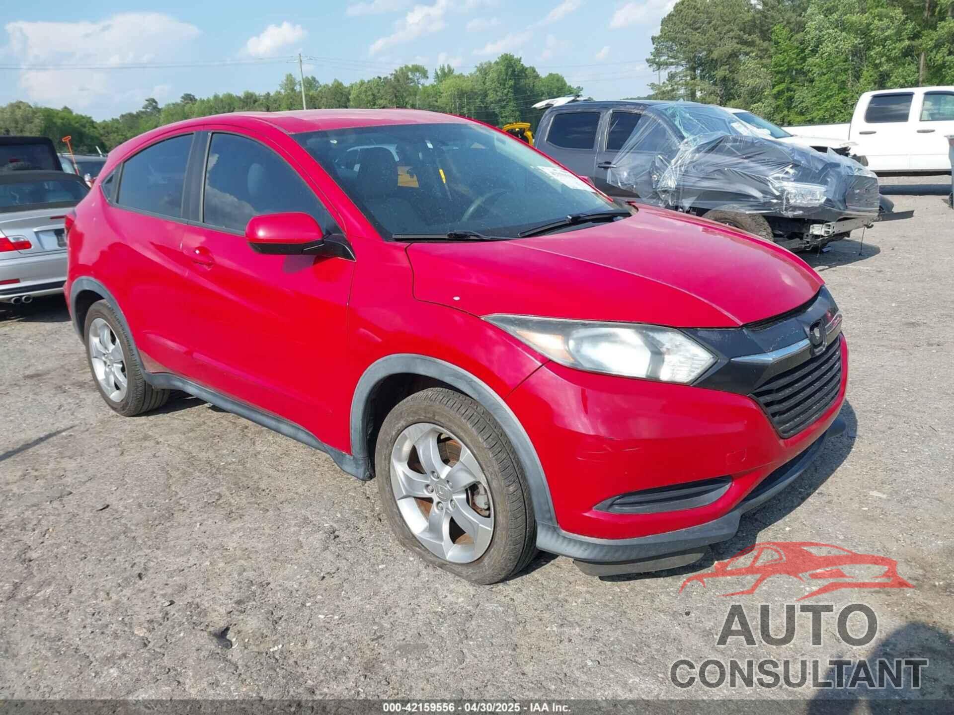 HONDA HR-V 2016 - 3CZRU5H39GM712189