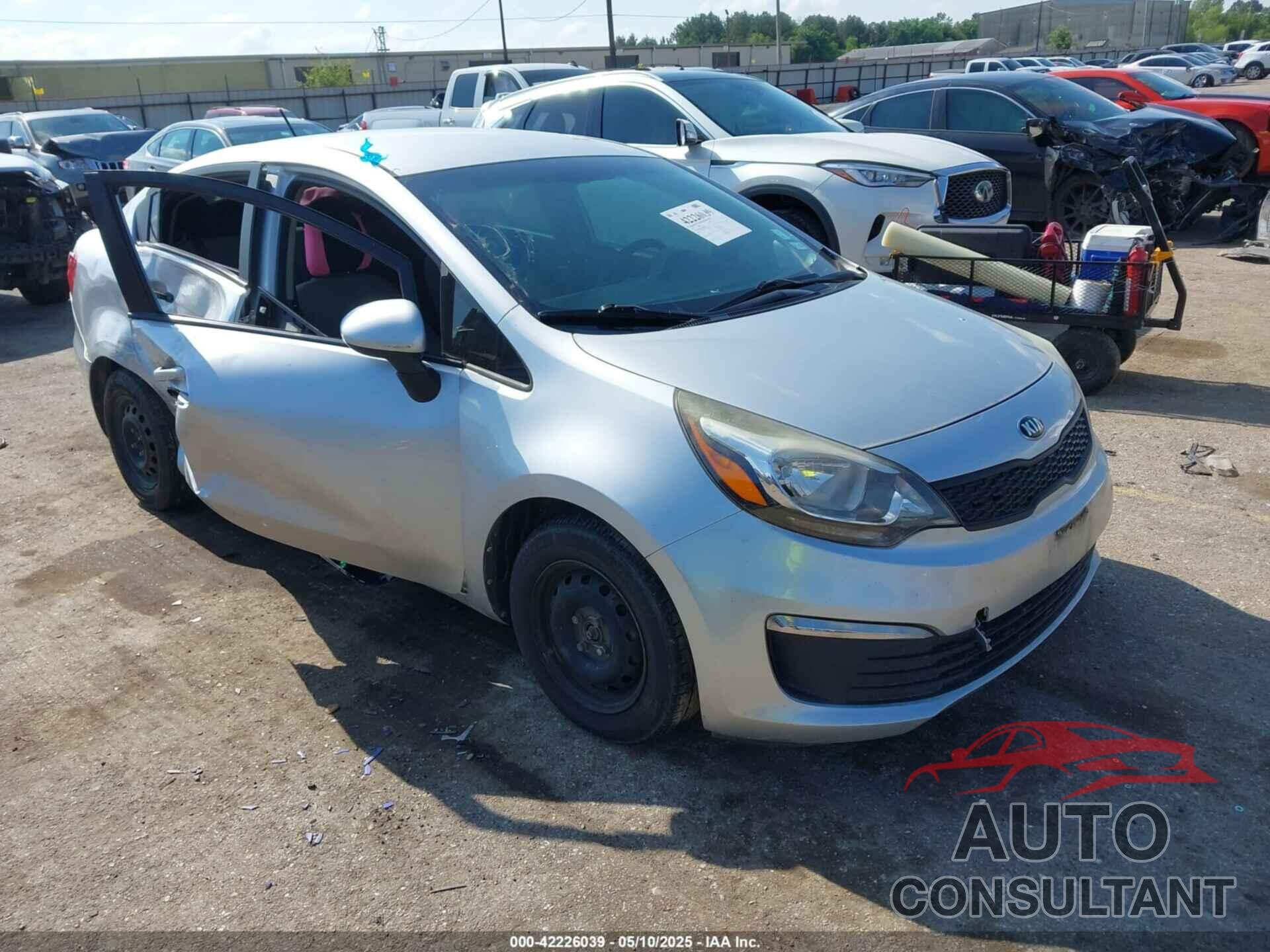 KIA RIO 2017 - KNADM4A36H6046556