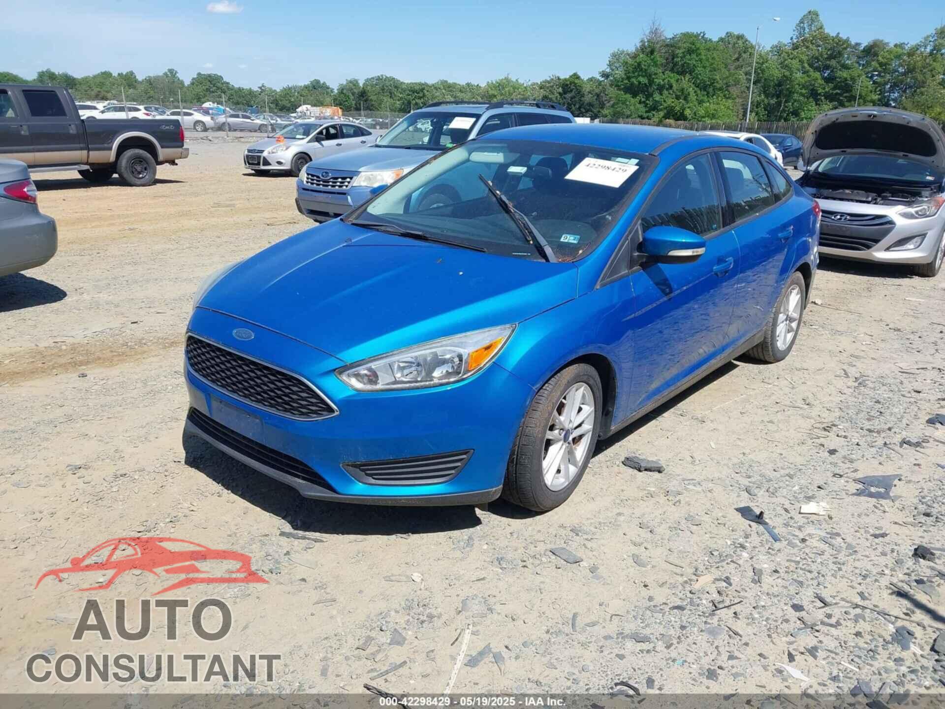 FORD FOCUS 2017 - 1FADP3F26HL221545