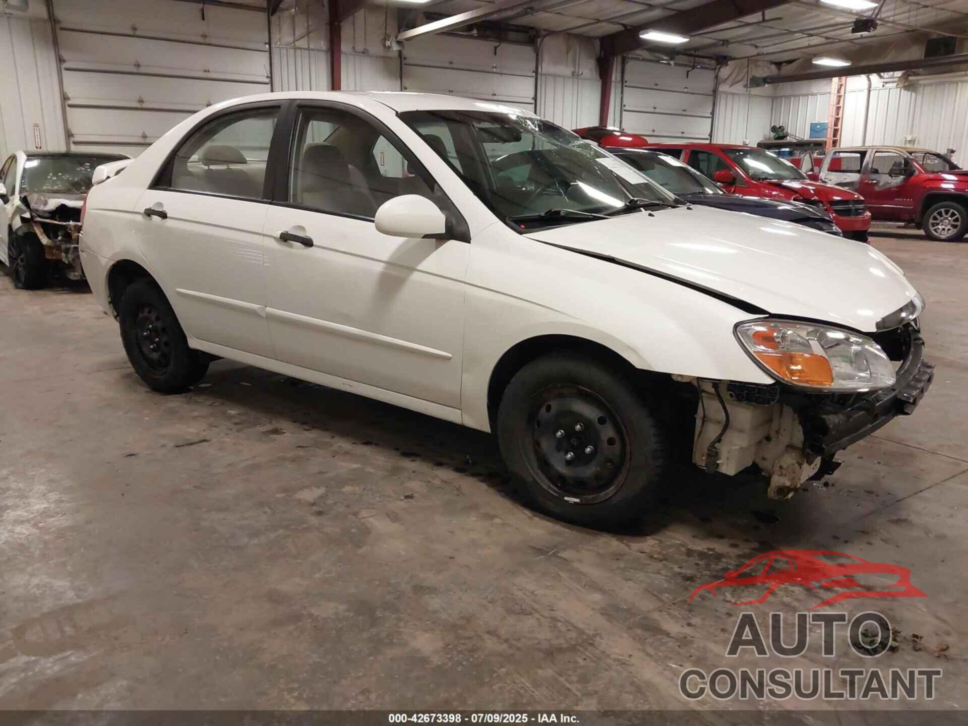 KIA SPECTRA 2009 - KNAFE221295662480