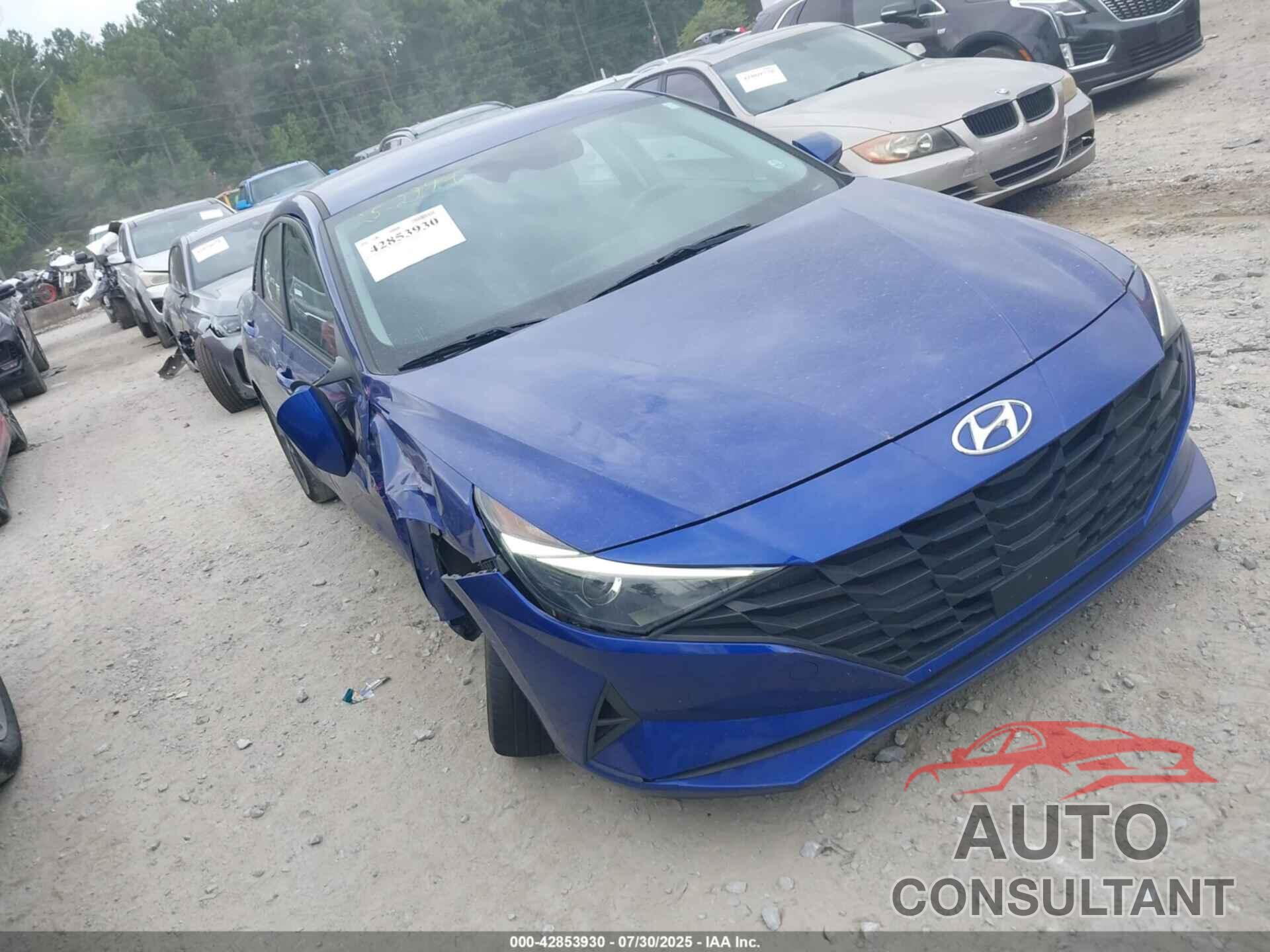 HYUNDAI ELANTRA 2021 - KMHLS4AG4MU190695