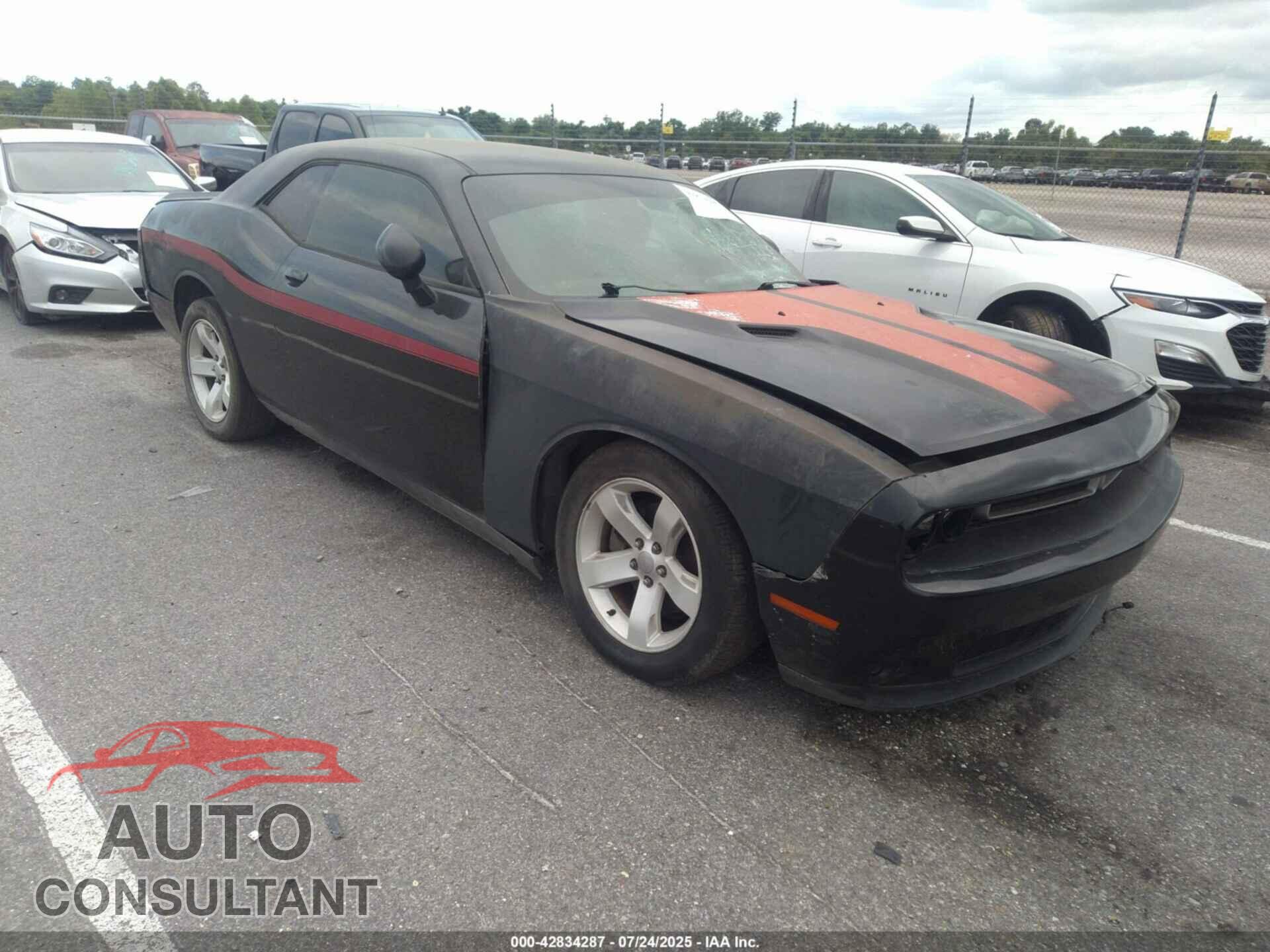 DODGE CHALLENGER 2013 - 2C3CDYAG3DH536295