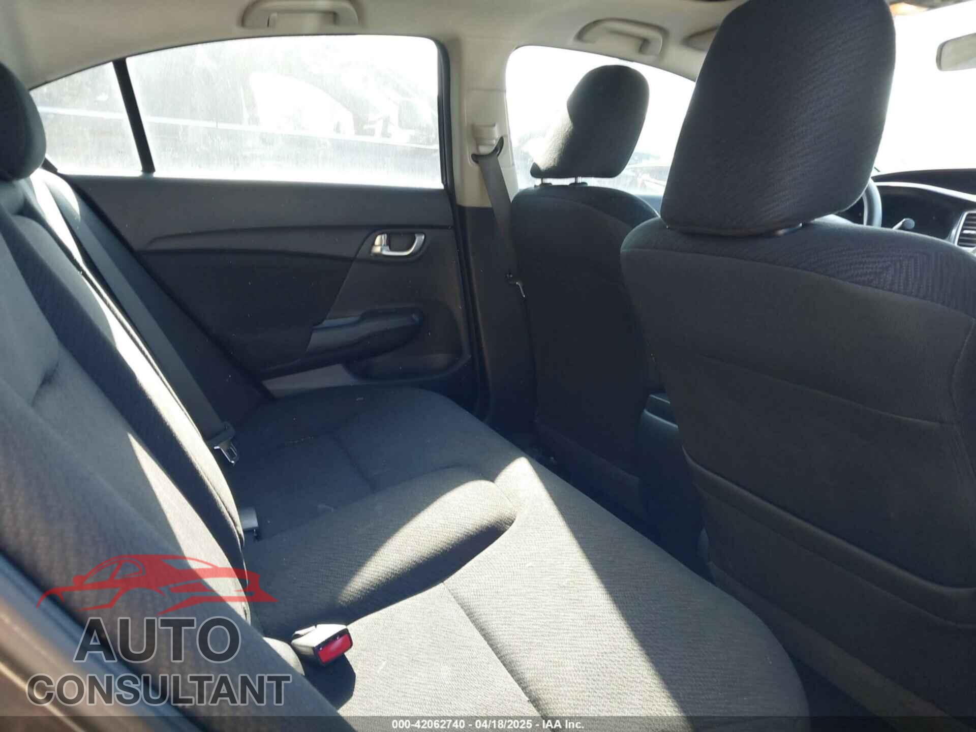 HONDA CIVIC 2013 - 2HGFB2F86DH542218
