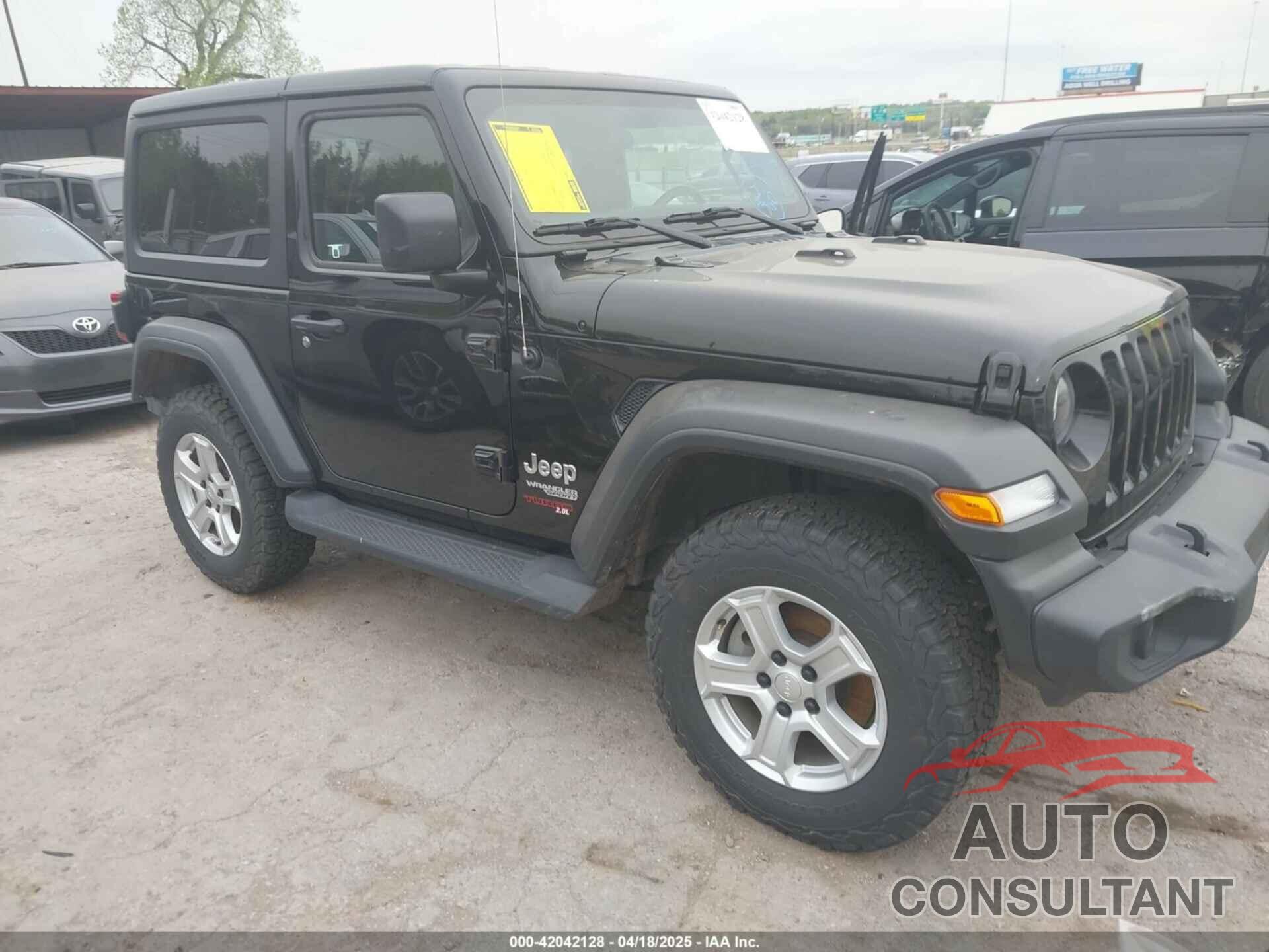 JEEP WRANGLER 2018 - 1C4GJXAN1JW255415