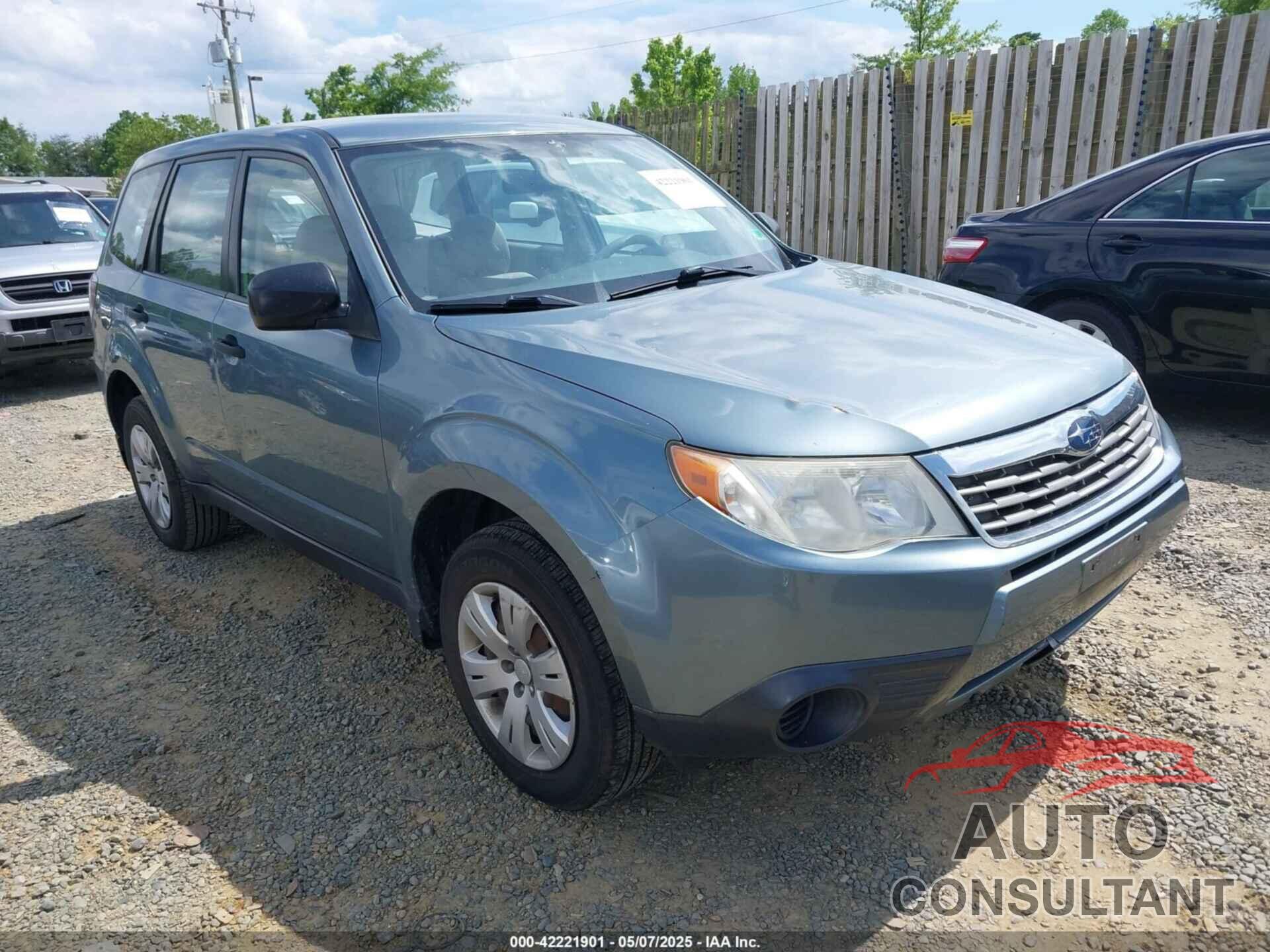 SUBARU FORESTER 2009 - JF2SH61629G734894