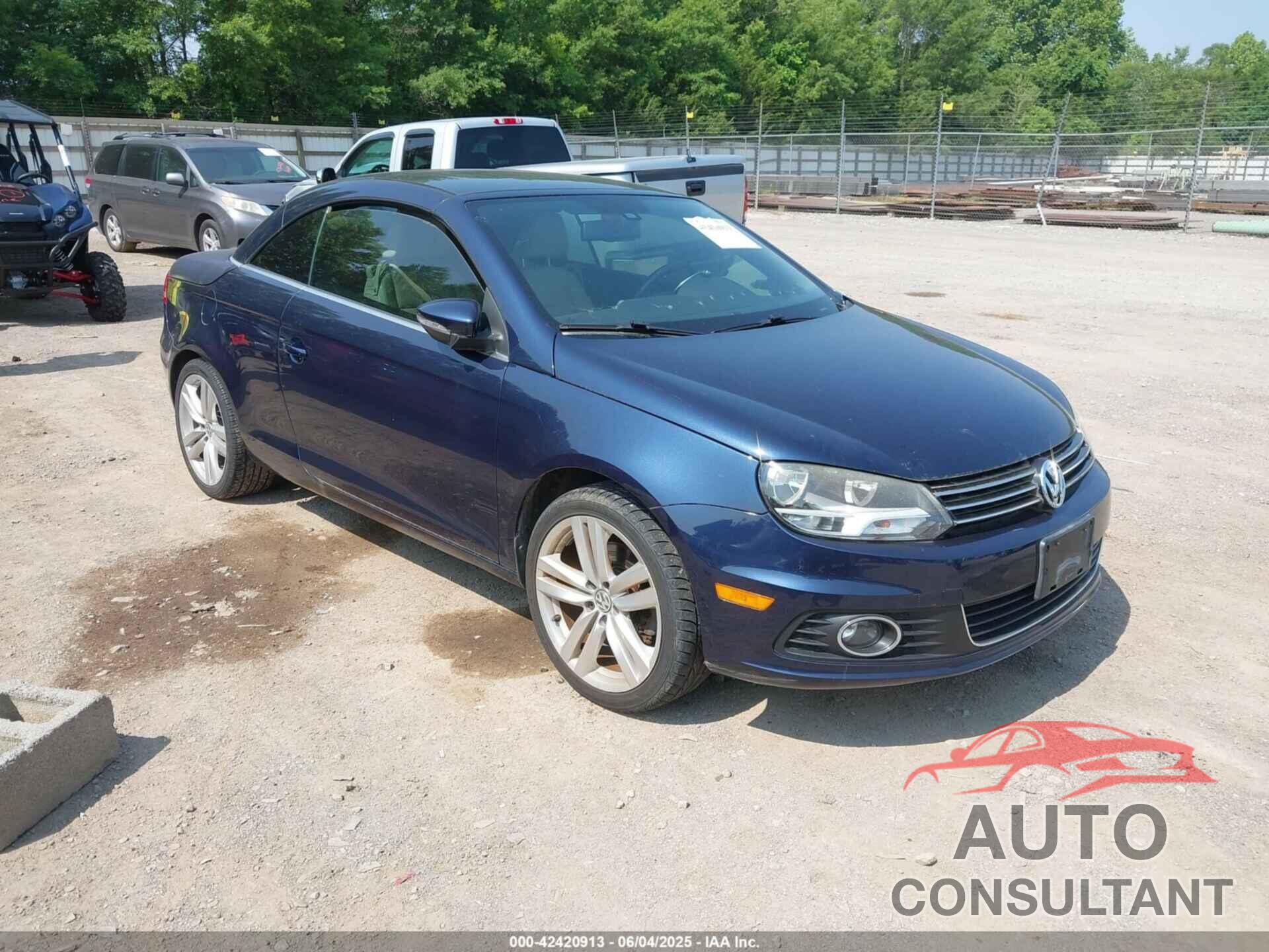 VOLKSWAGEN EOS 2012 - WVWFW7AH6CV002719