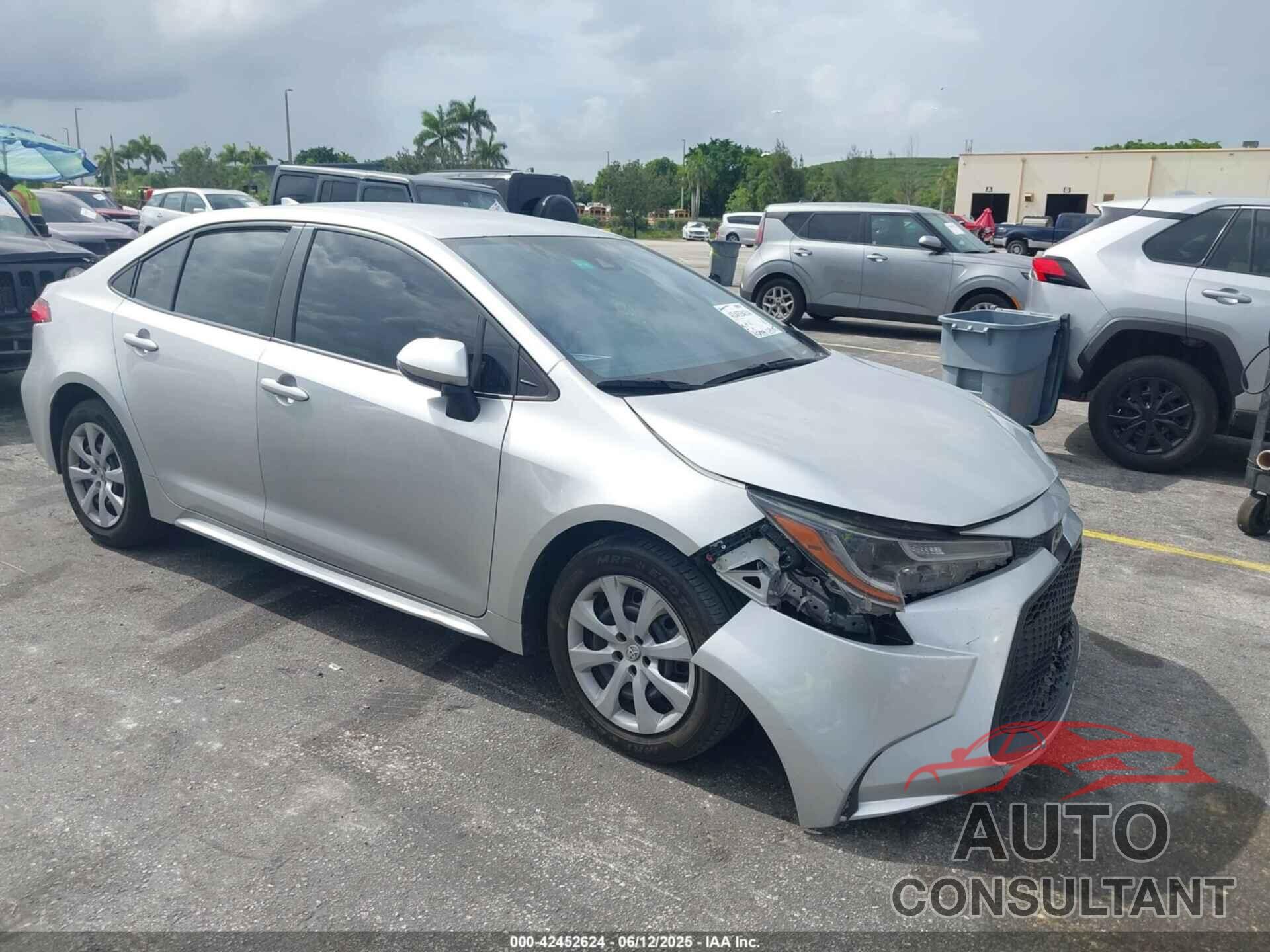 TOYOTA COROLLA 2021 - JTDEPMAE2MJ118991