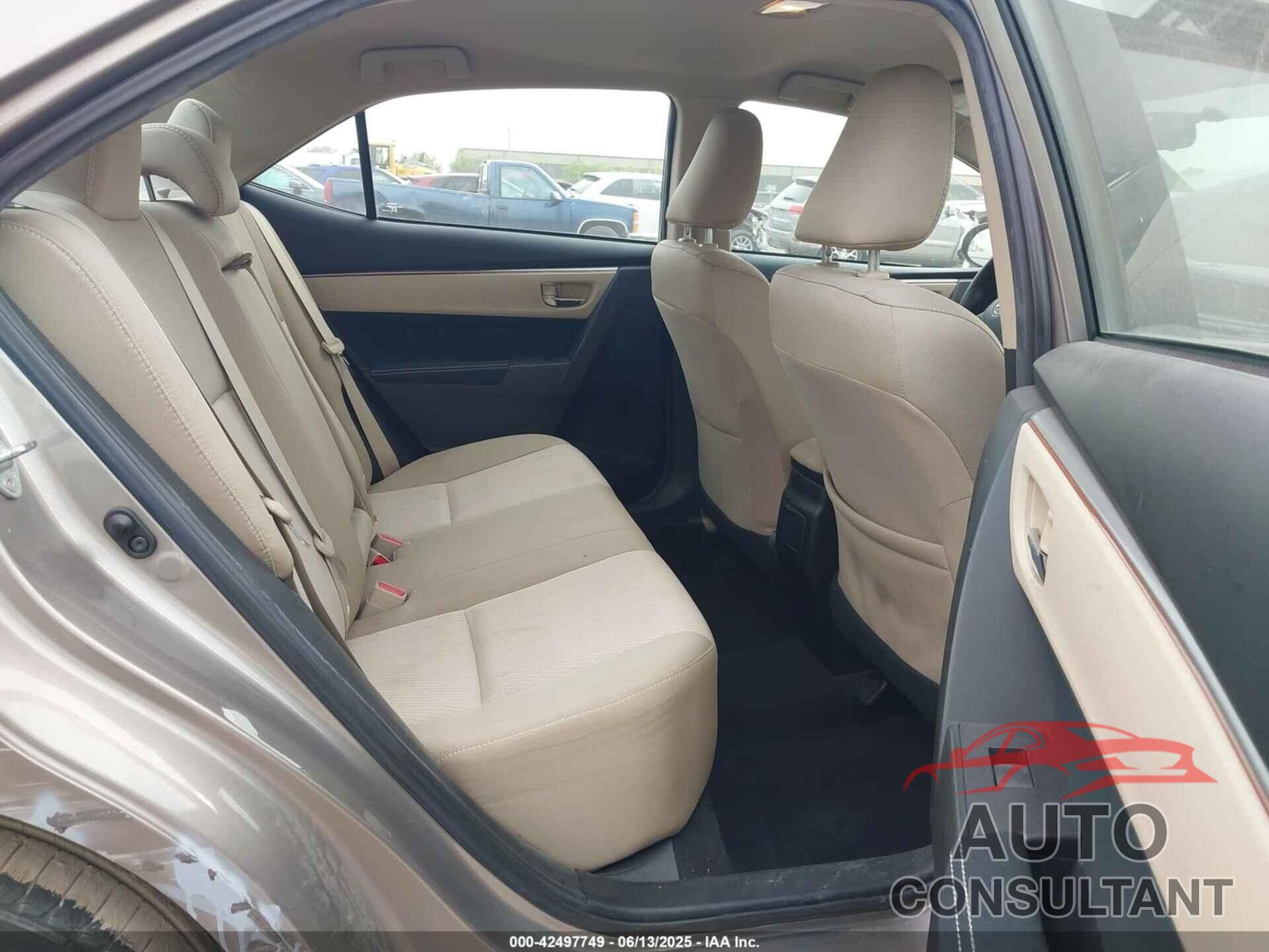 TOYOTA COROLLA 2015 - 2T1BURHE9FC458278