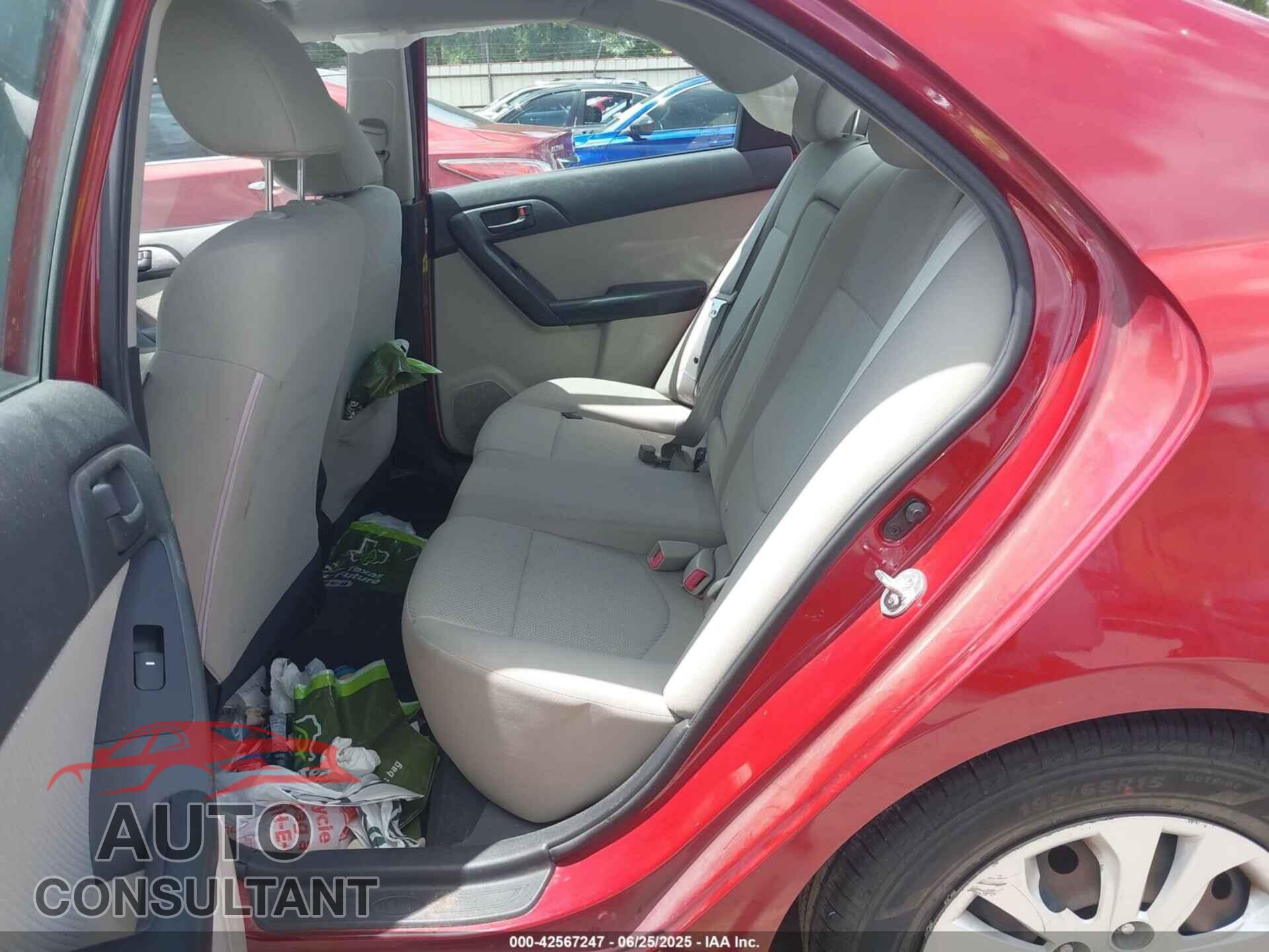 KIA FORTE 2011 - KNAFU4A2XB5354584