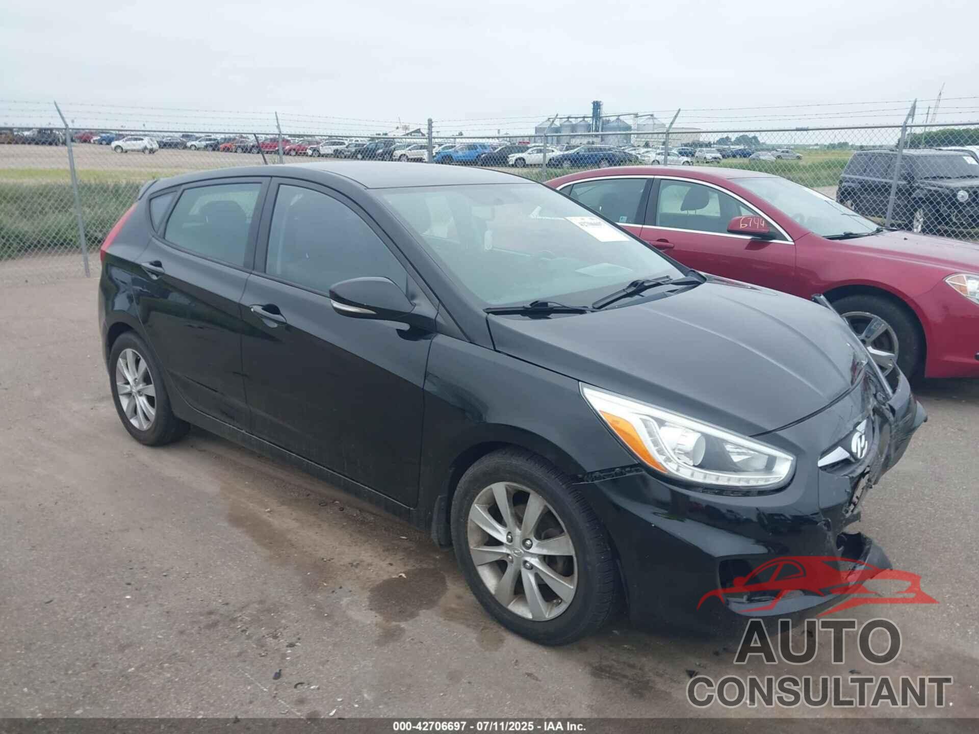 HYUNDAI ACCENT 2014 - KMHCU5AE3EU157784