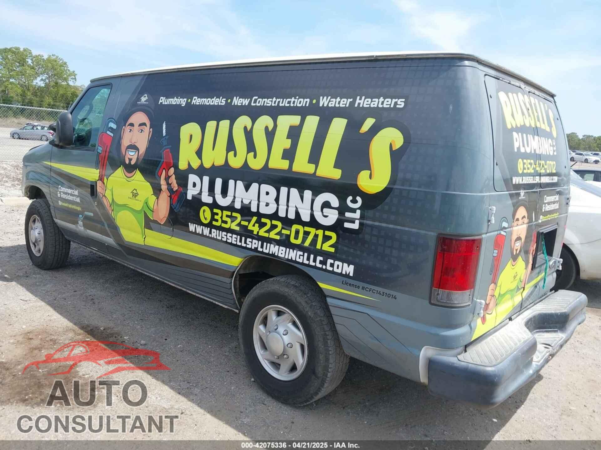 FORD E-150 2011 - 1FTNE1EW7BDA30778
