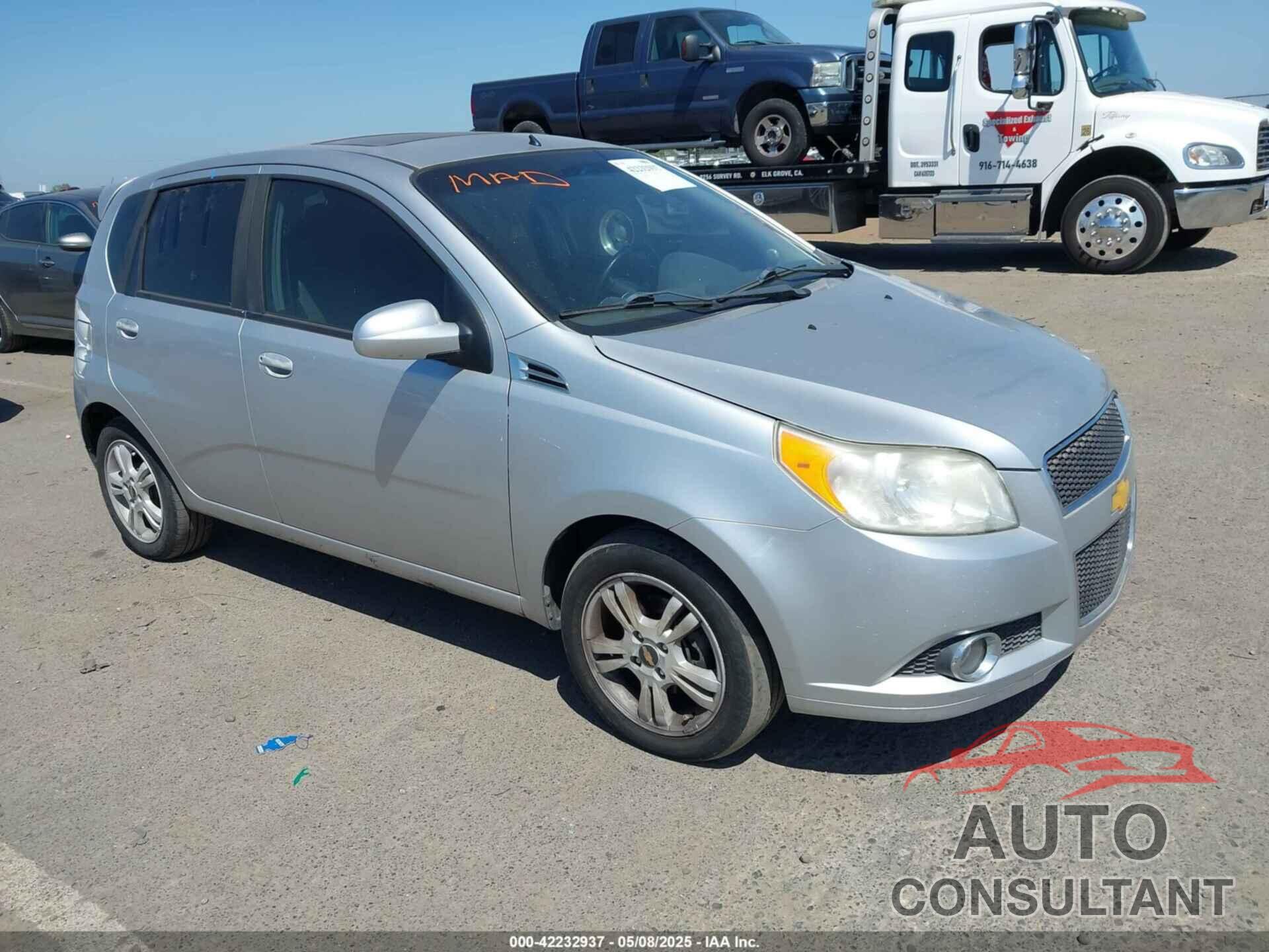 CHEVROLET AVEO 2011 - KL1TG6DE2BB222684