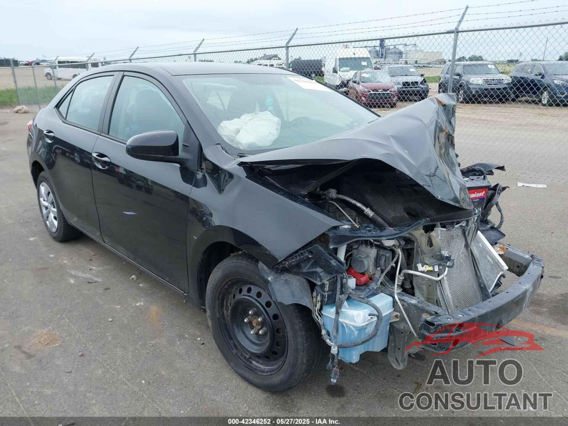 TOYOTA COROLLA 2015 - 5YFBURHE5FP244422