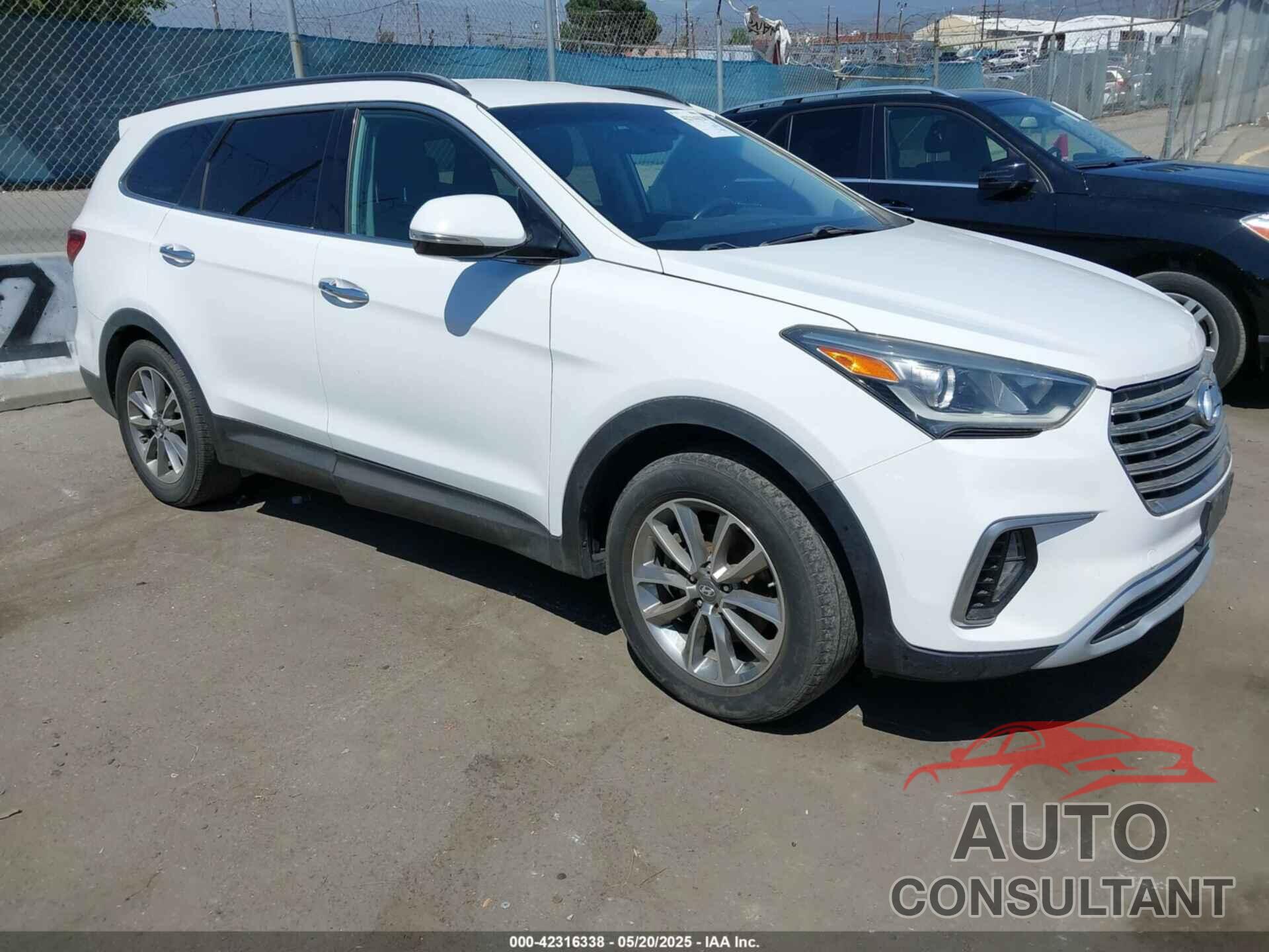 HYUNDAI SANTA FE 2017 - KM8SN4HF6HU190123