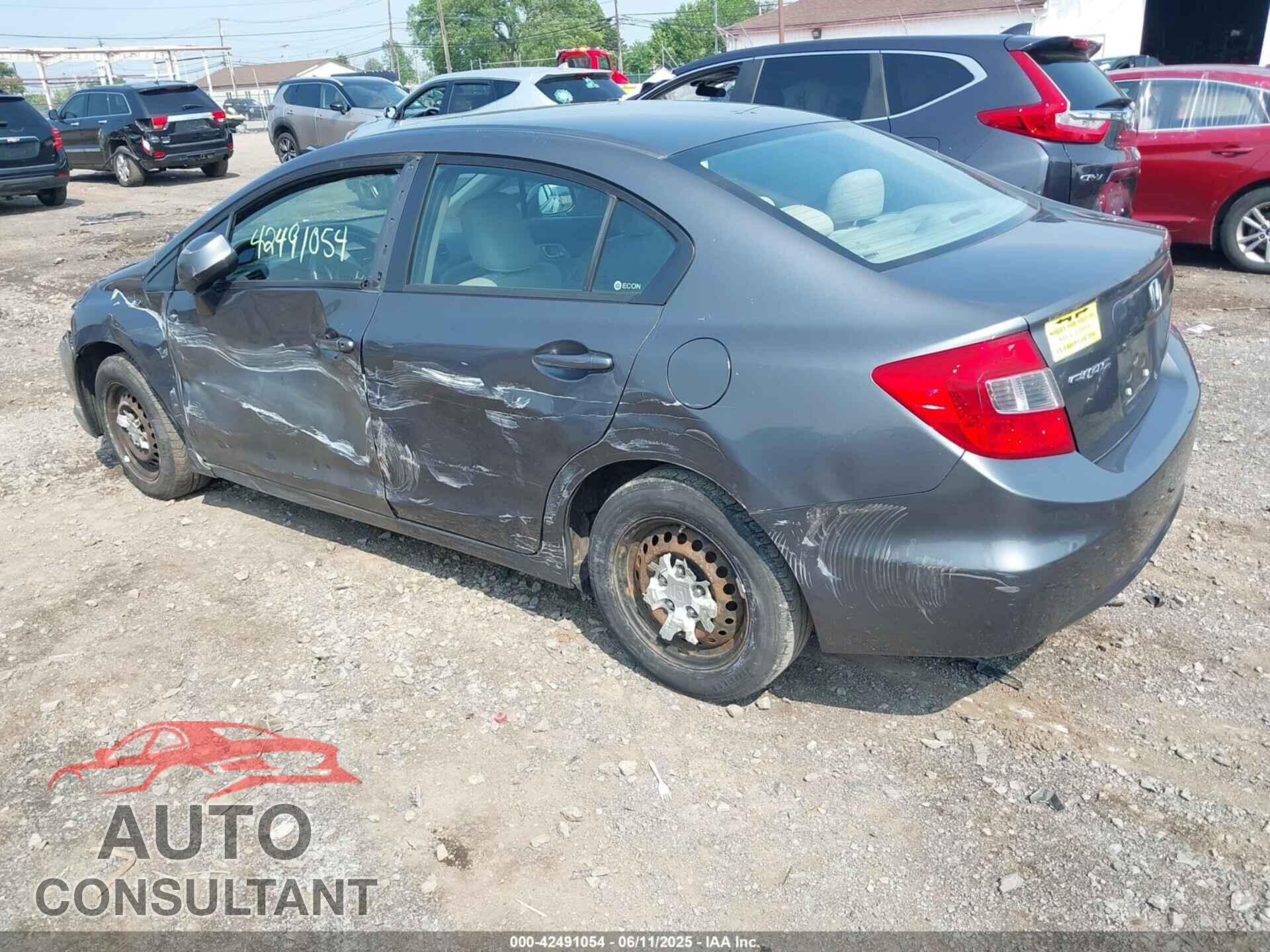 HONDA CIVIC 2012 - 2HGFB2F52CH321333