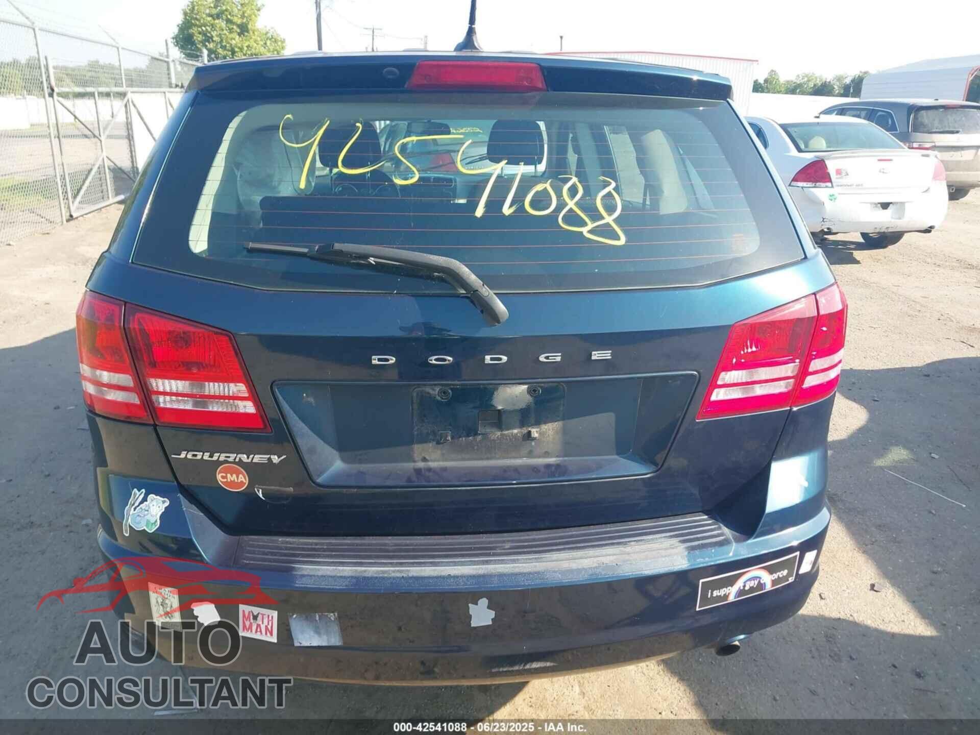 DODGE JOURNEY 2015 - 3C4PDCAB7FT517859