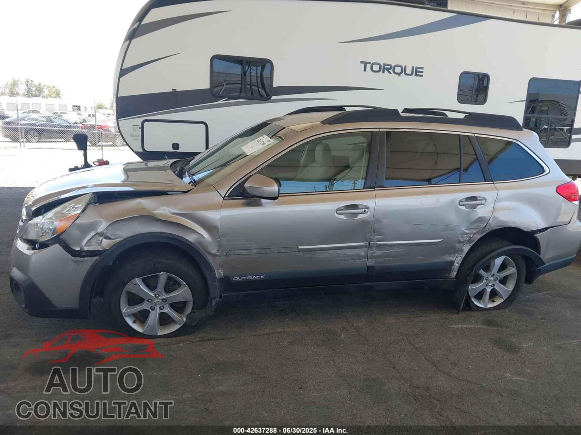SUBARU OUTBACK 2014 - 4S4BRDKC8E2203576
