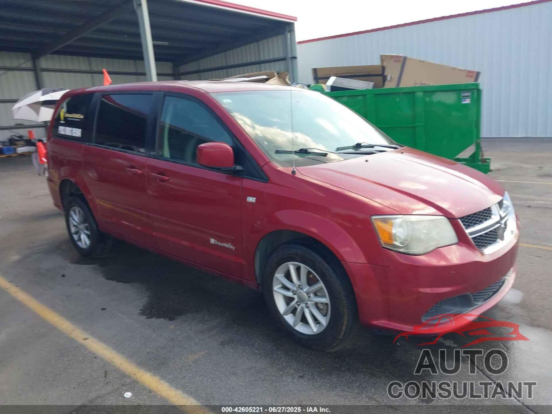 DODGE GRAND CARAVAN 2014 - 2C4RDGBG1ER453006
