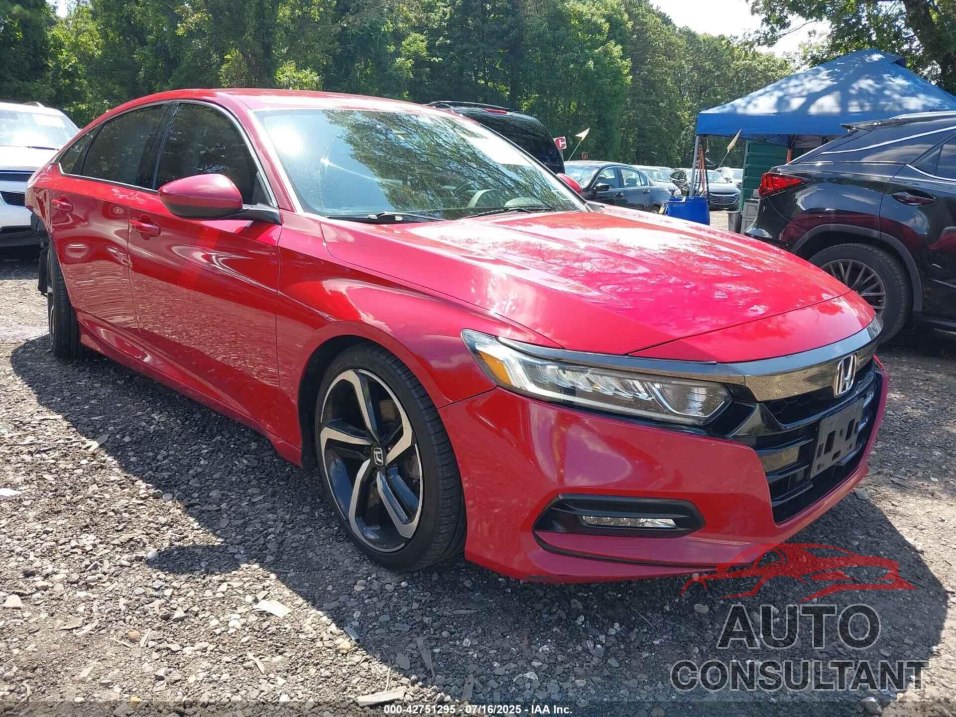 HONDA ACCORD 2018 - 1HGCV1F30JA073615