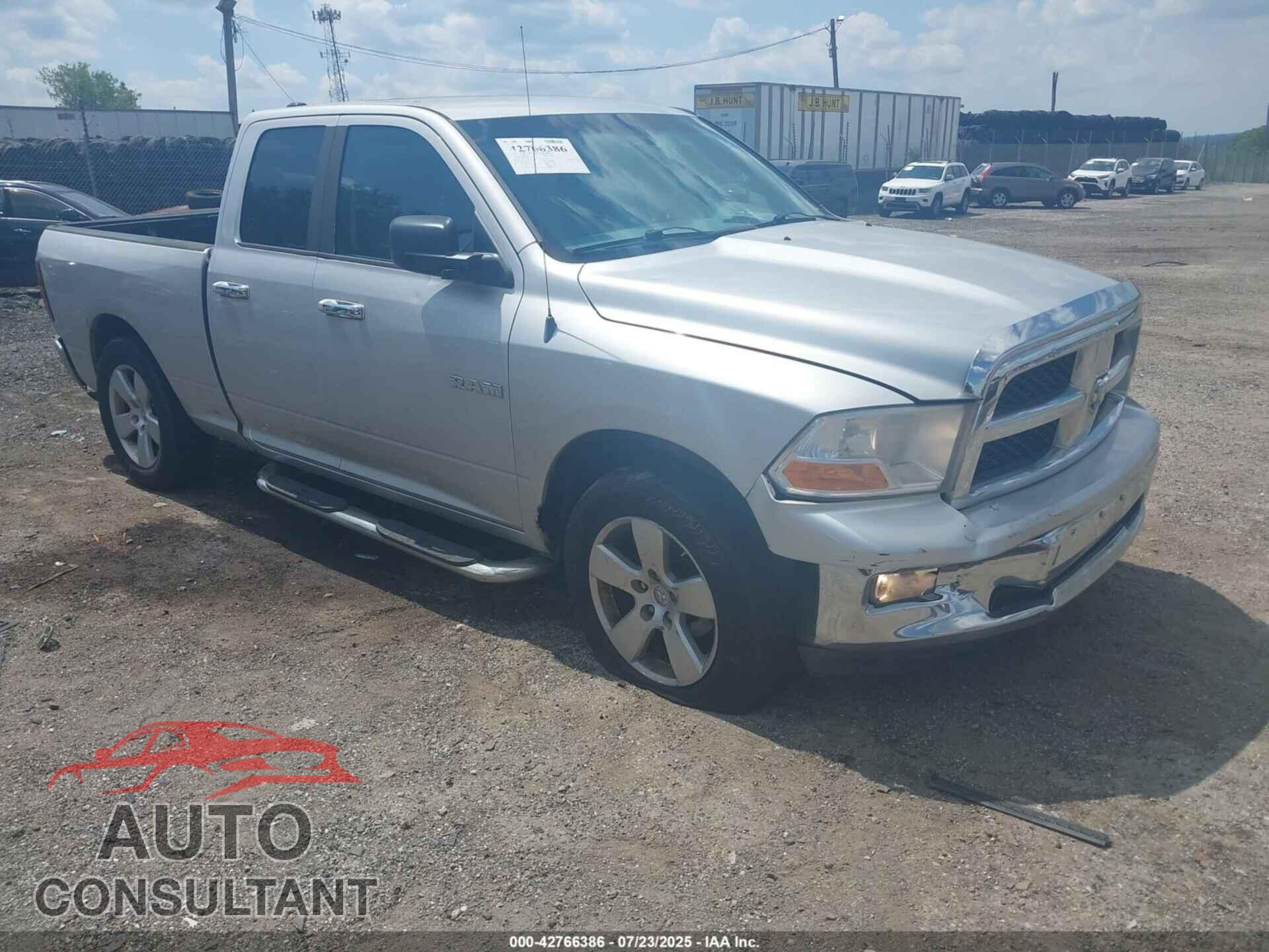 DODGE RAM 1500 2009 - 1D3HB18P09S763004