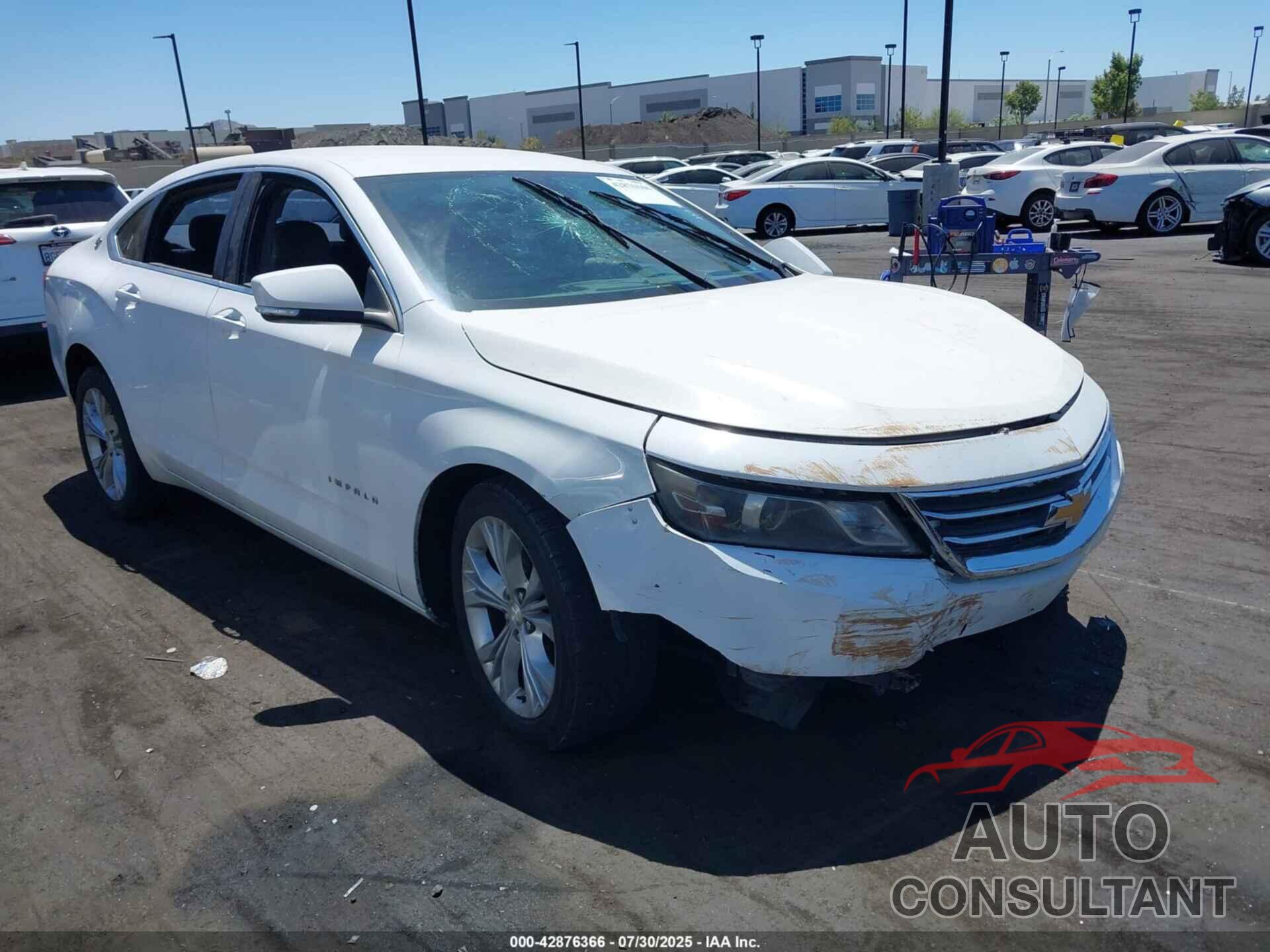 CHEVROLET IMPALA 2015 - 1G1125S38FU102529