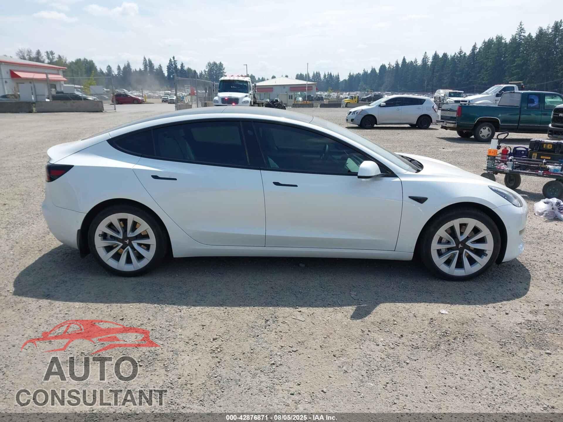 TESLA MODEL 3 2022 - 5YJ3E1EB7NF264856
