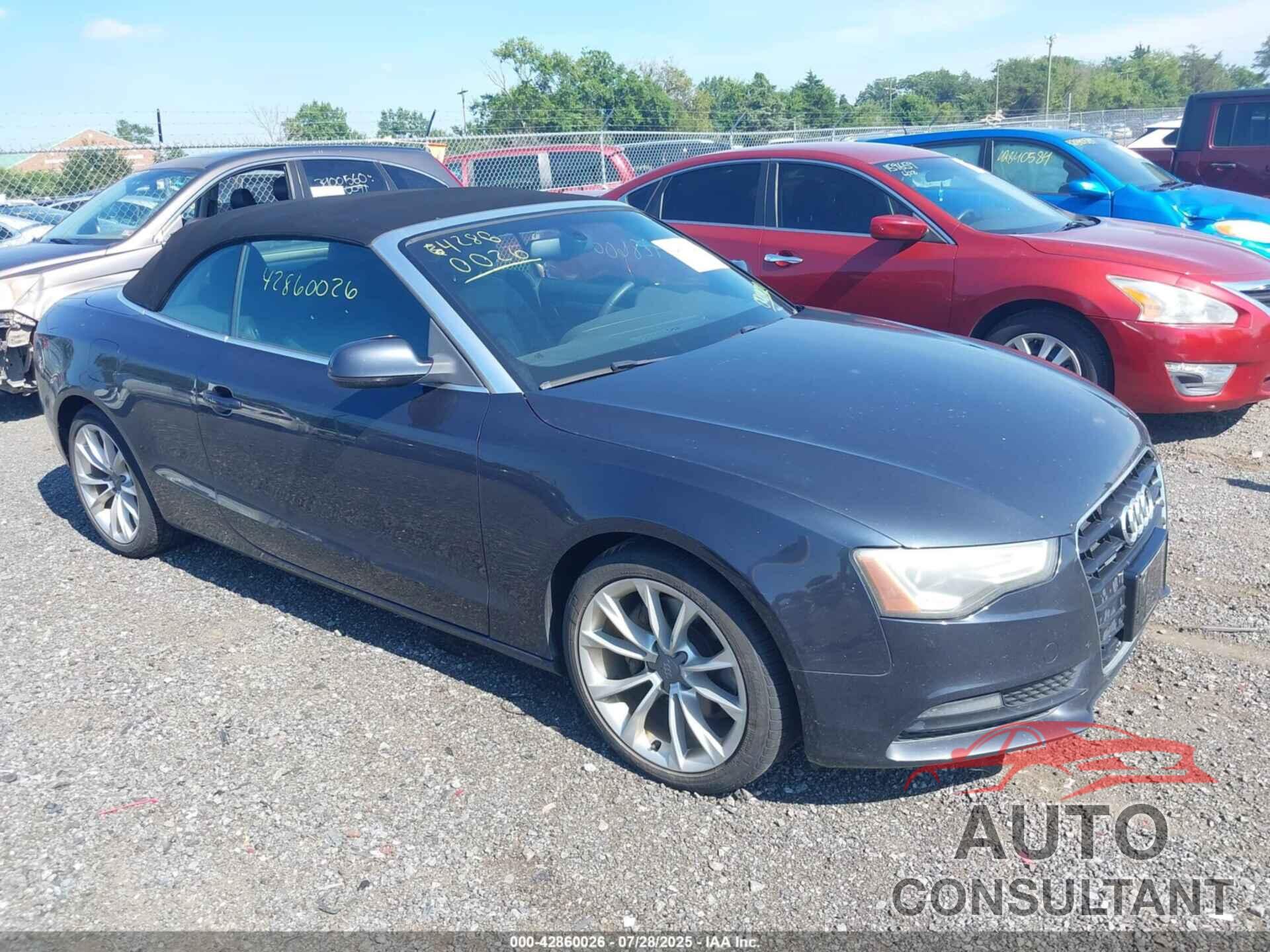 AUDI A5 2013 - WAULFAFH2DN003700