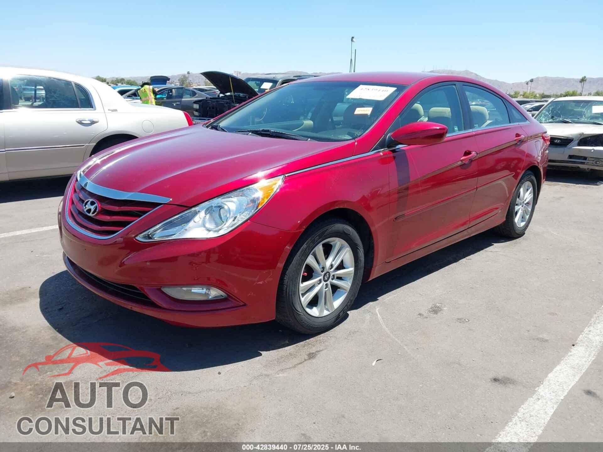 HYUNDAI SONATA 2013 - 5NPEB4AC0DH772605