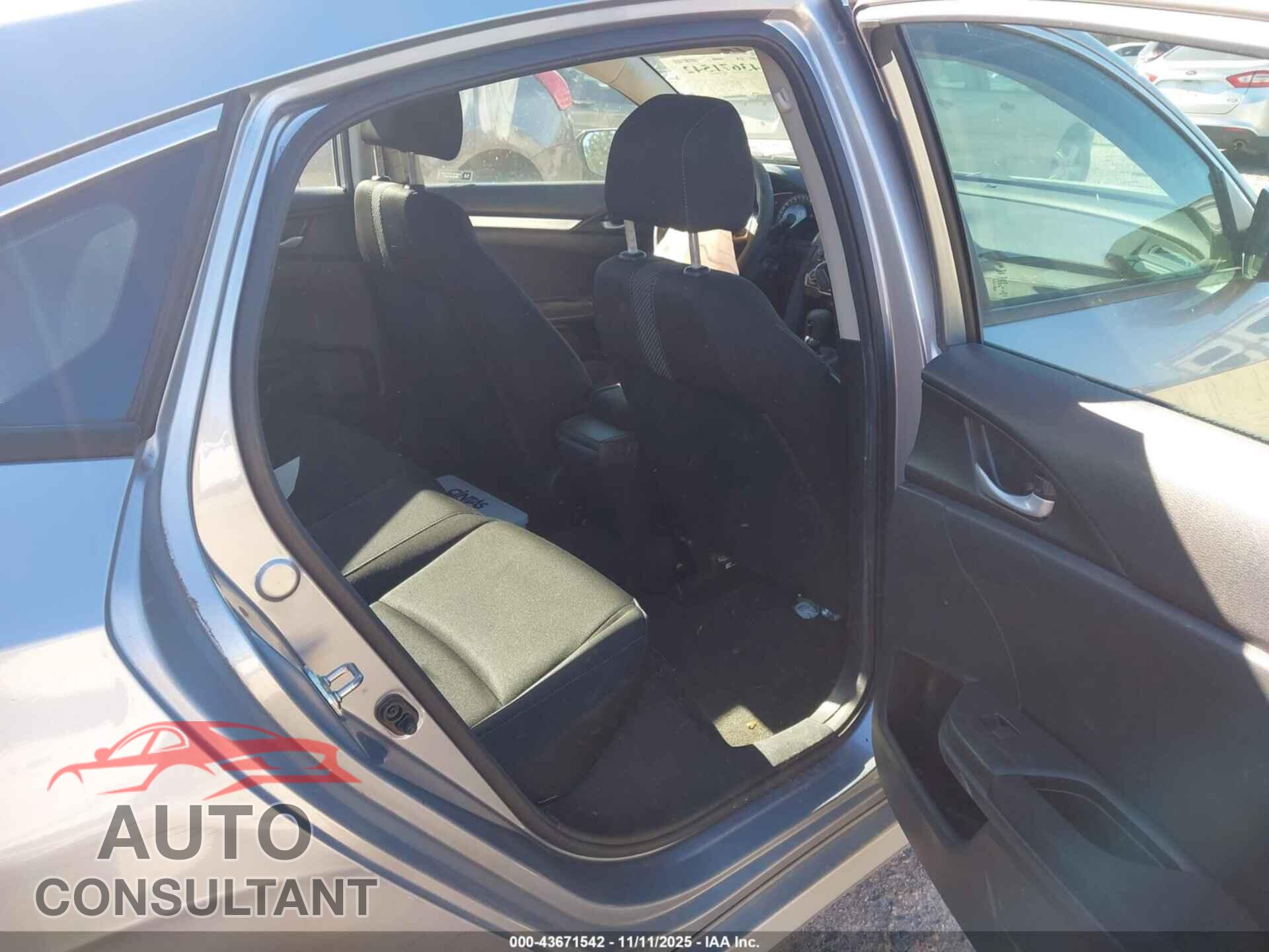 HONDA CIVIC 2017 - 19XFC2F54HE015524