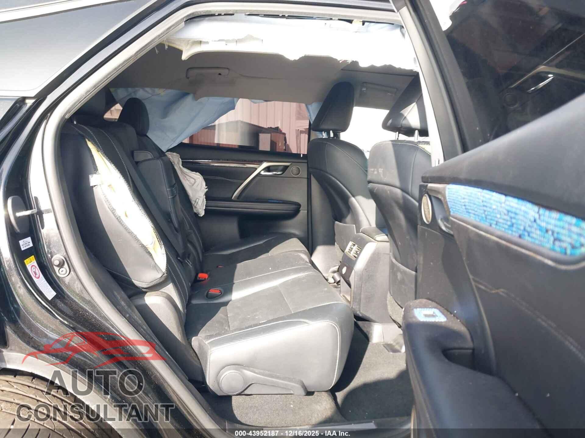 LEXUS RX 350 2017 - 2T2ZZMCA4HC089786