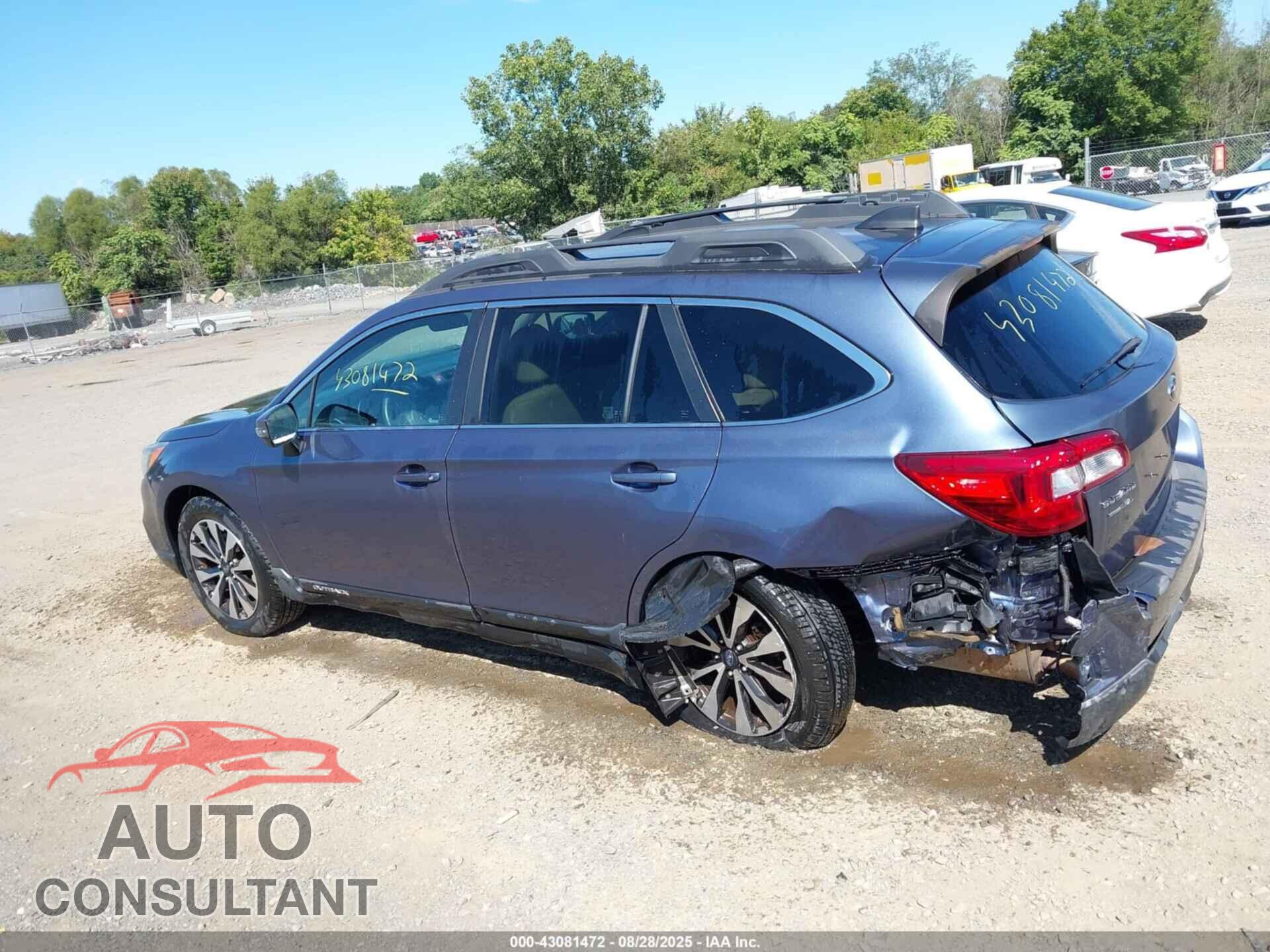 SUBARU OUTBACK 2017 - 4S4BSANC2H3376121