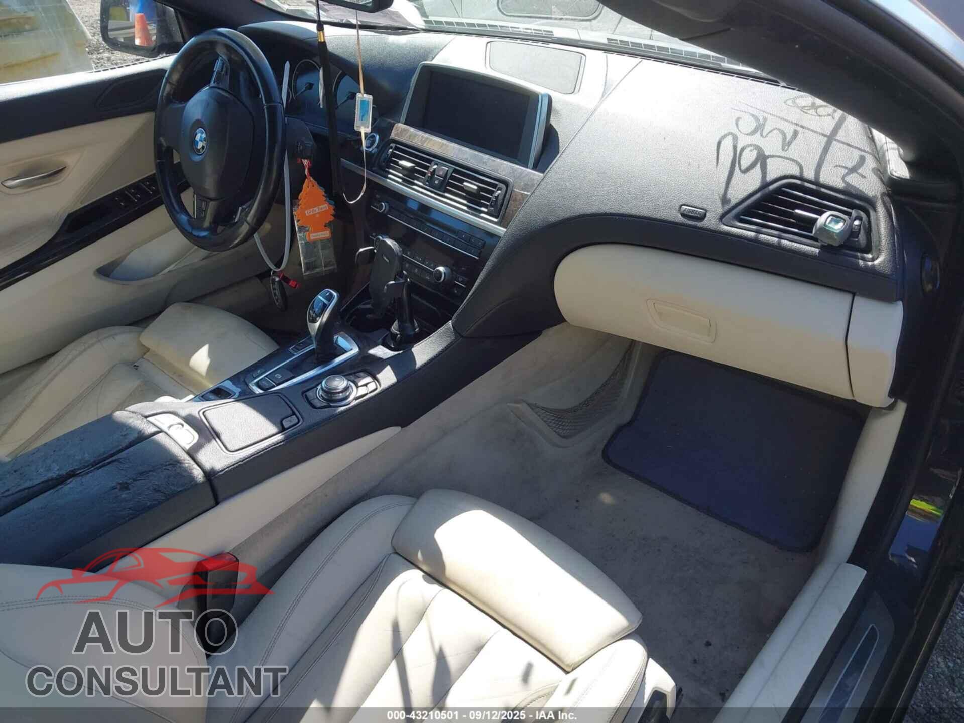 BMW 650I 2012 - WBALZ3C59CDL72152