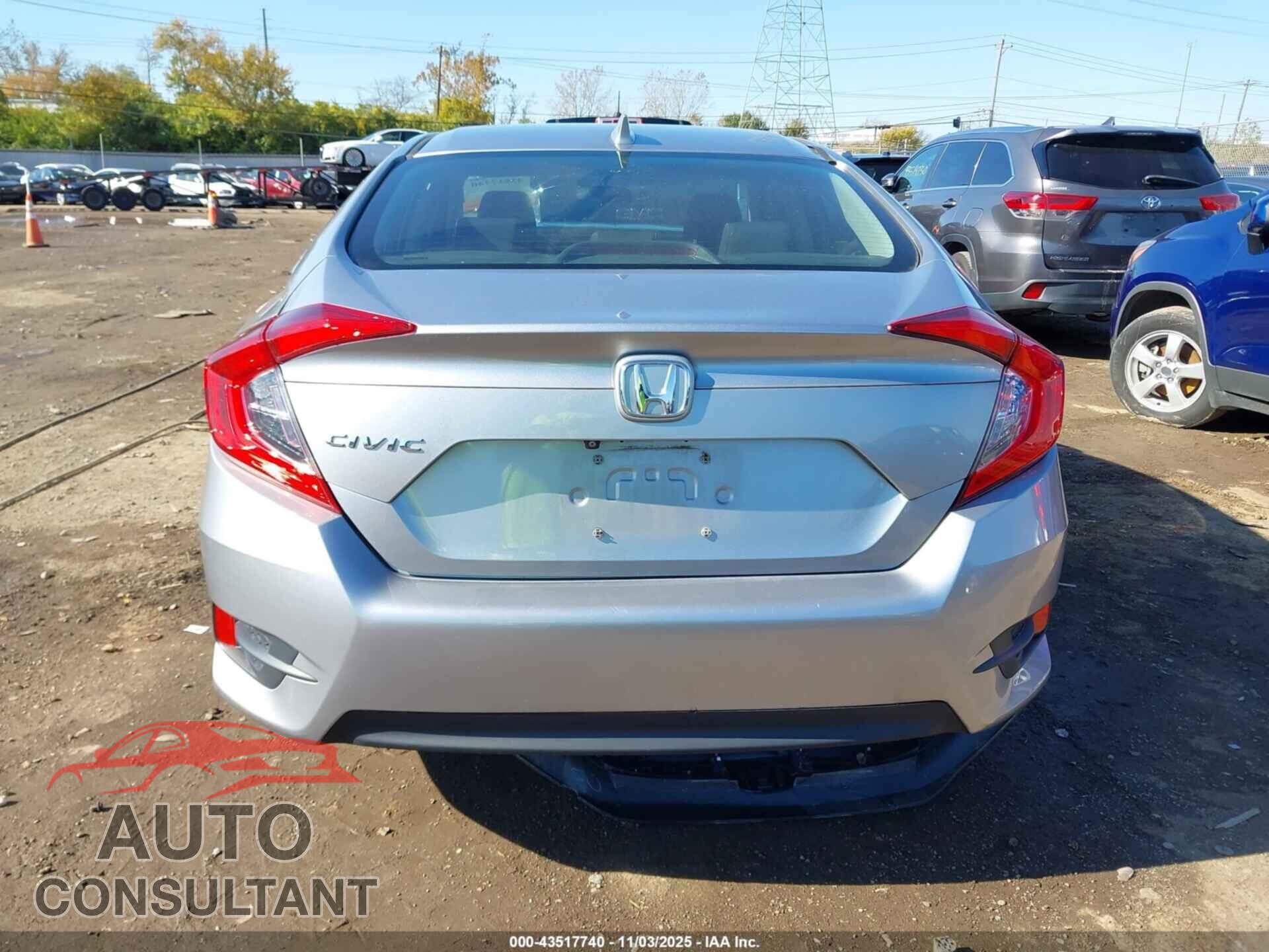 HONDA CIVIC 2017 - 19XFC2F73HE044806