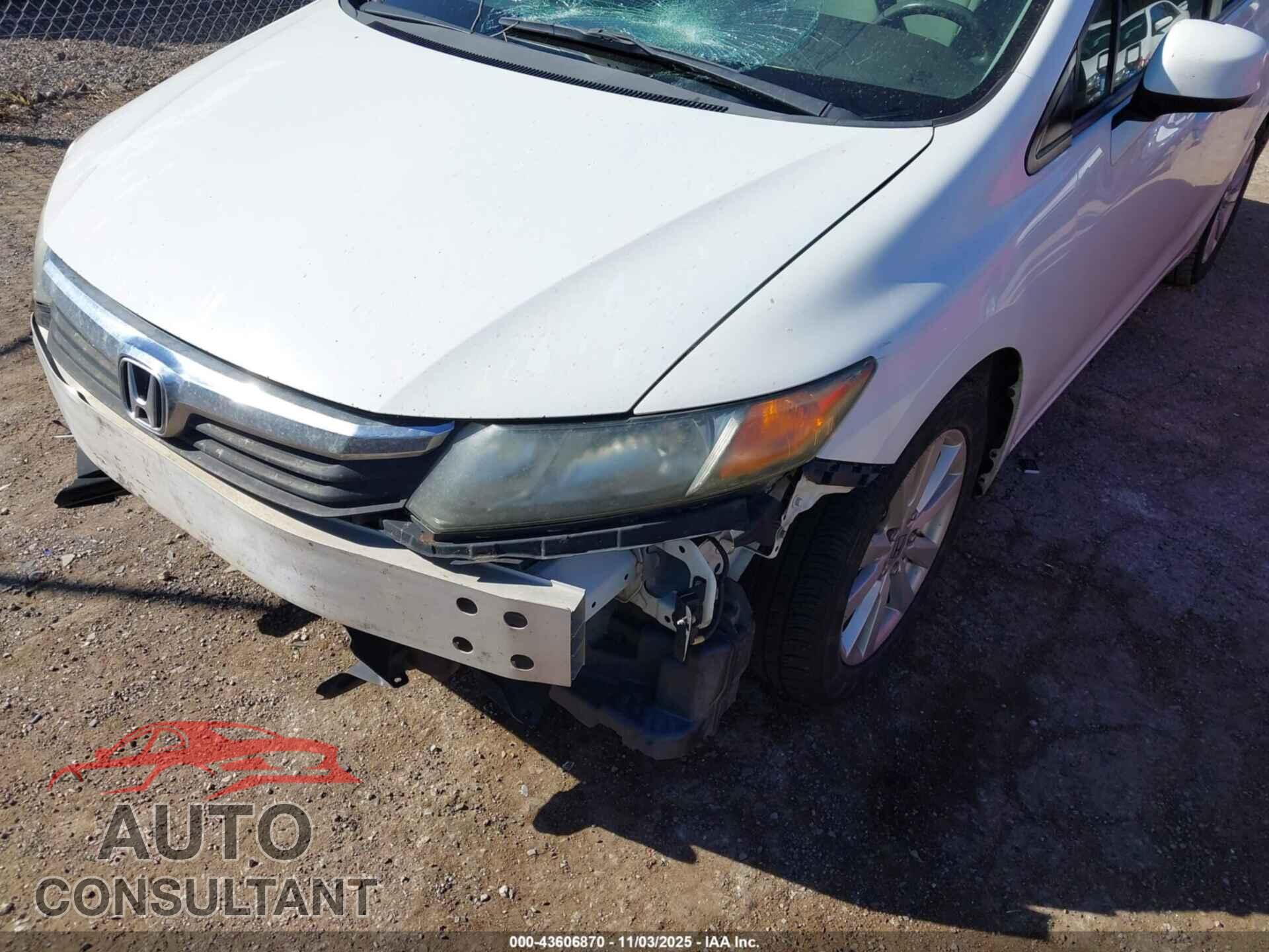 HONDA CIVIC 2012 - 2HGFB2F87CH309429
