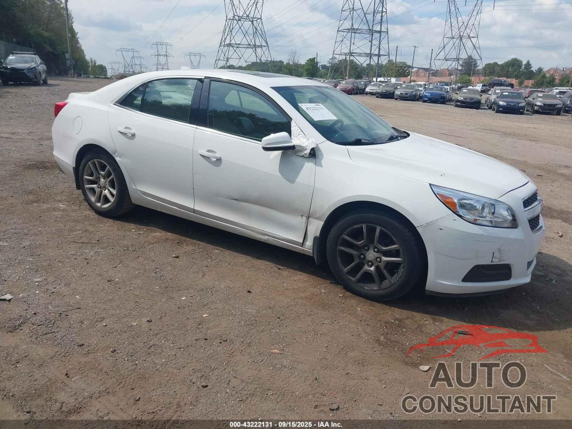 CHEVROLET MALIBU 2013 - 1G11D5RR1DF107268