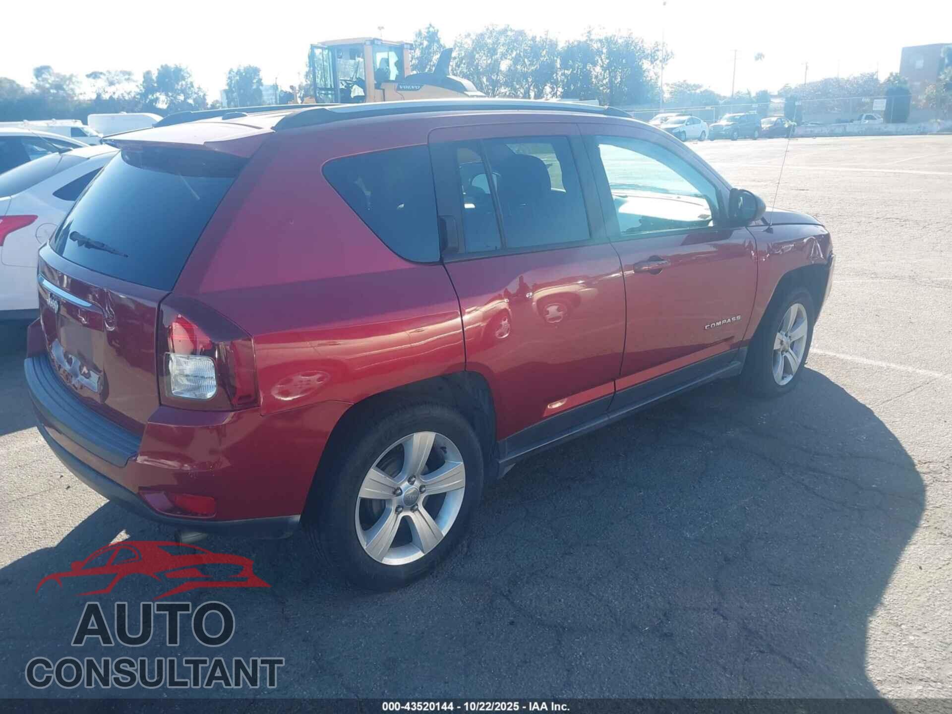 JEEP COMPASS 2017 - 1C4NJCBA9HD123794