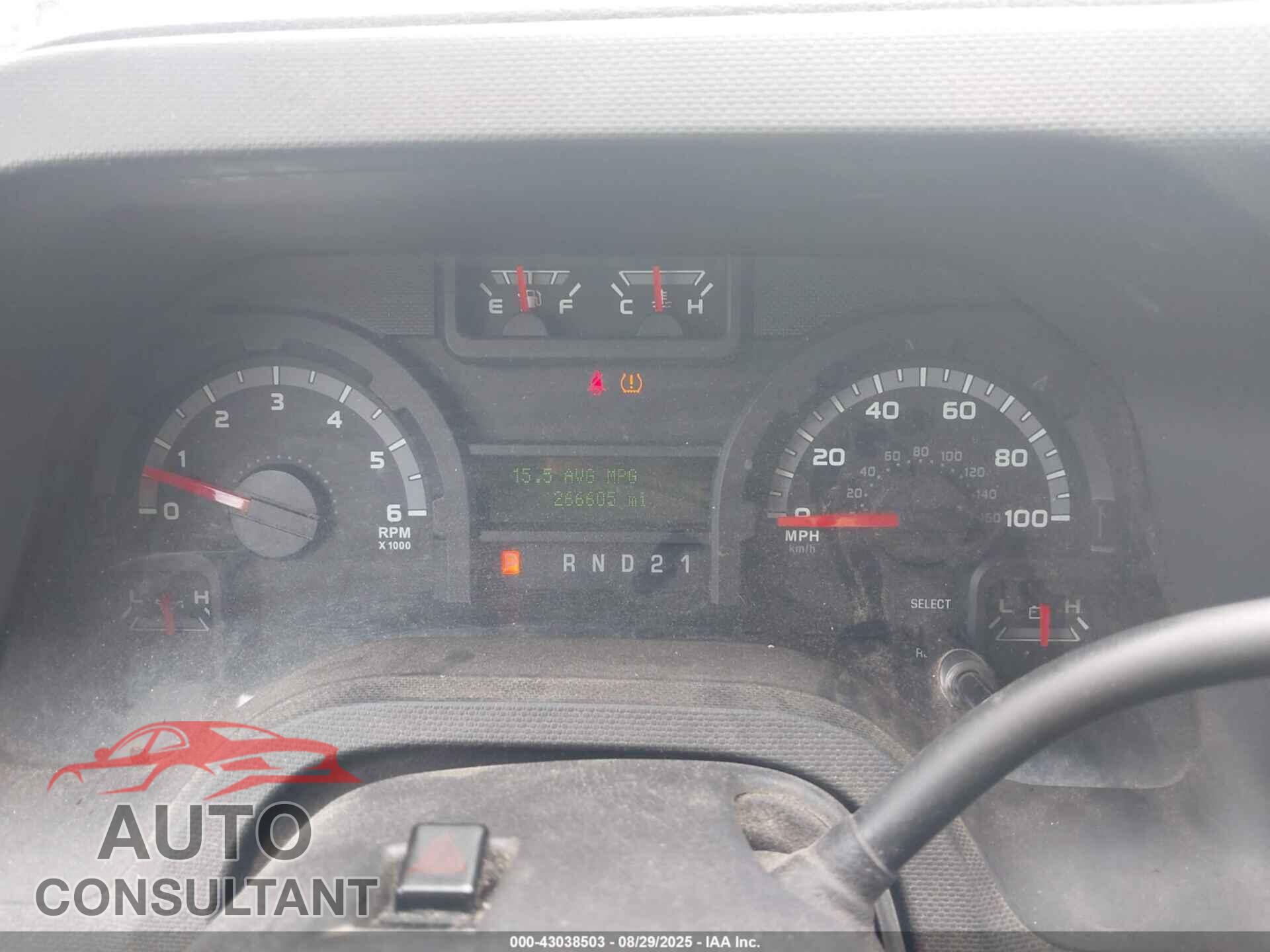 FORD E-150 2013 - 1FTNE1EW2DDB01761