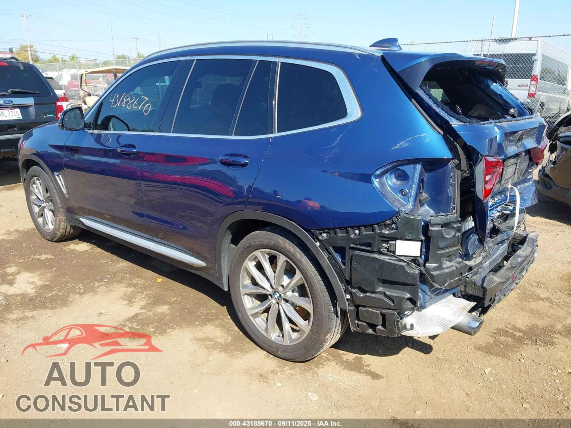 BMW X3 2019 - 5UXTR9C5XKLP86582