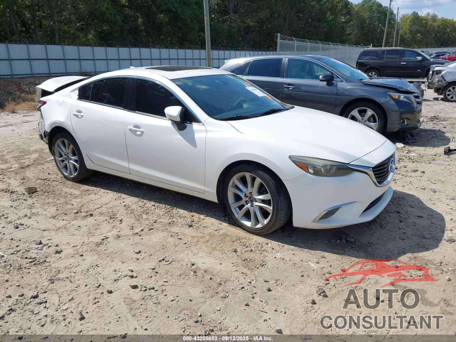 MAZDA MAZDA6 2016 - JM1GJ1T55G1404764