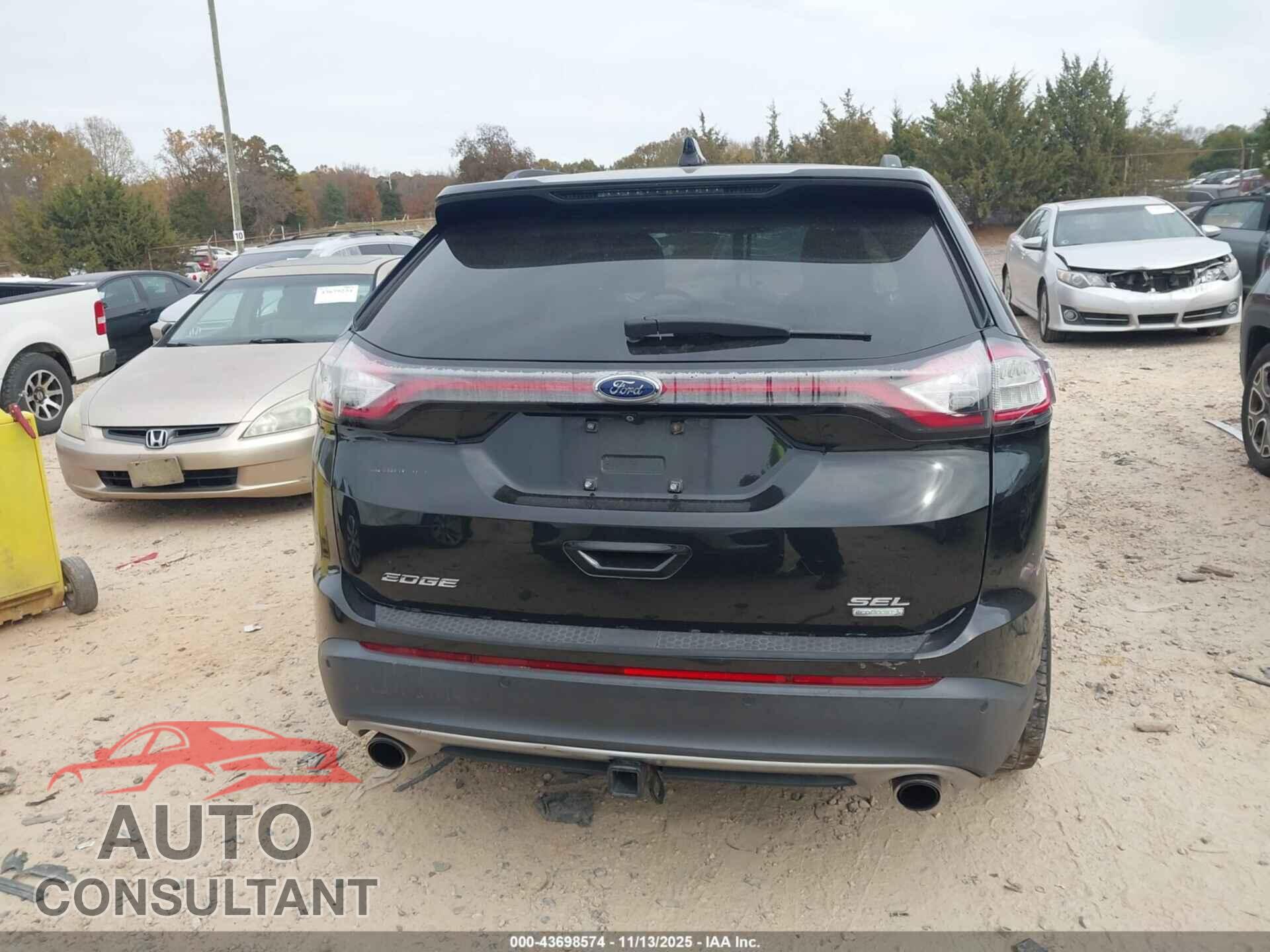 FORD EDGE 2015 - 2FMTK3J99FBB25166