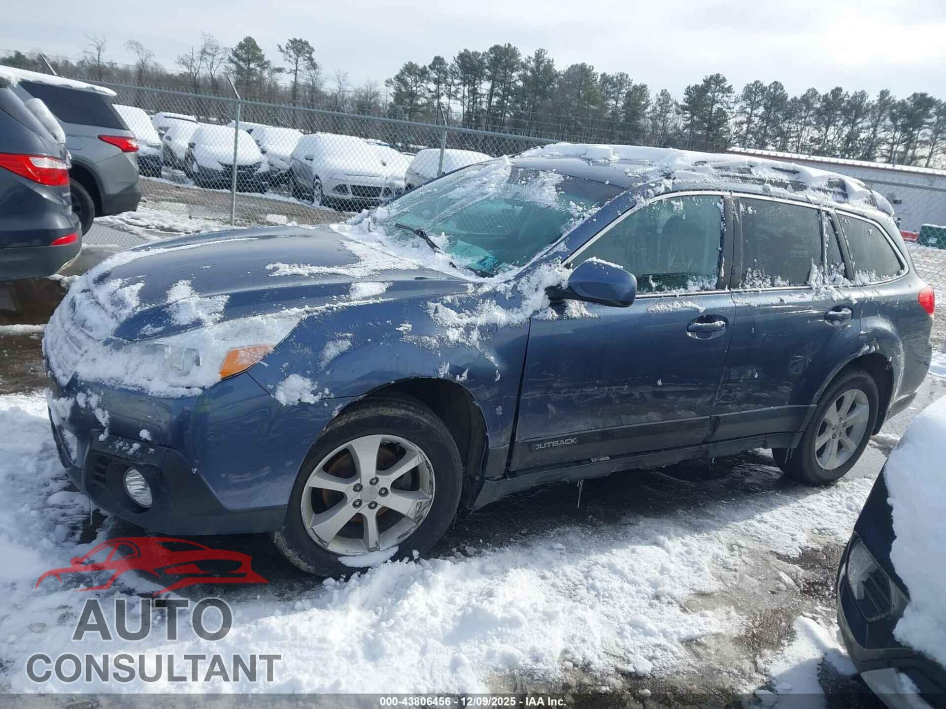 SUBARU OUTBACK 2014 - 4S4BRBCC3E3297699